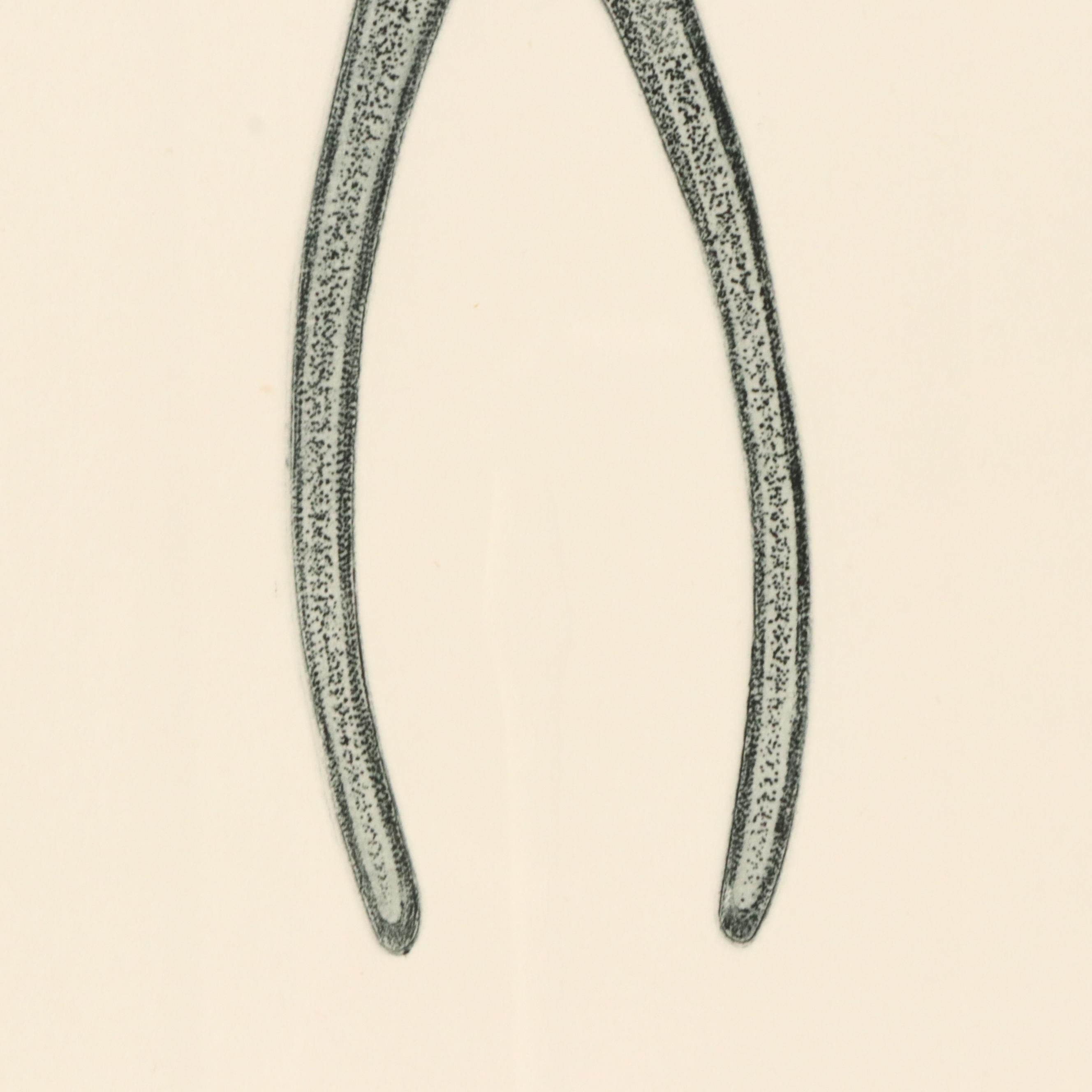 Gerald Lubeck Embossed Drypoint Etching "Handyman," 1979