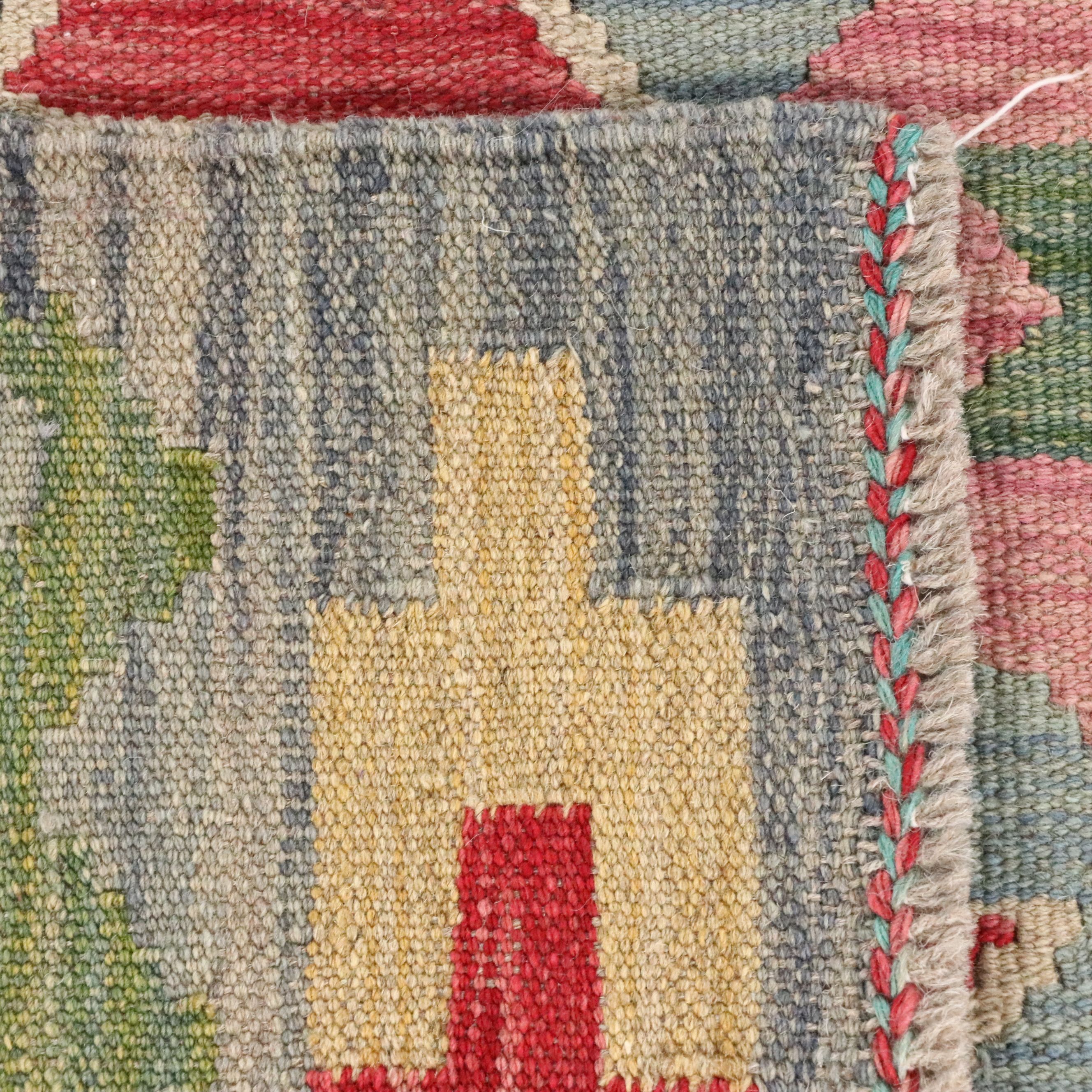 4'11 x 6'11 Handwoven Turkish Kilim Area Rug