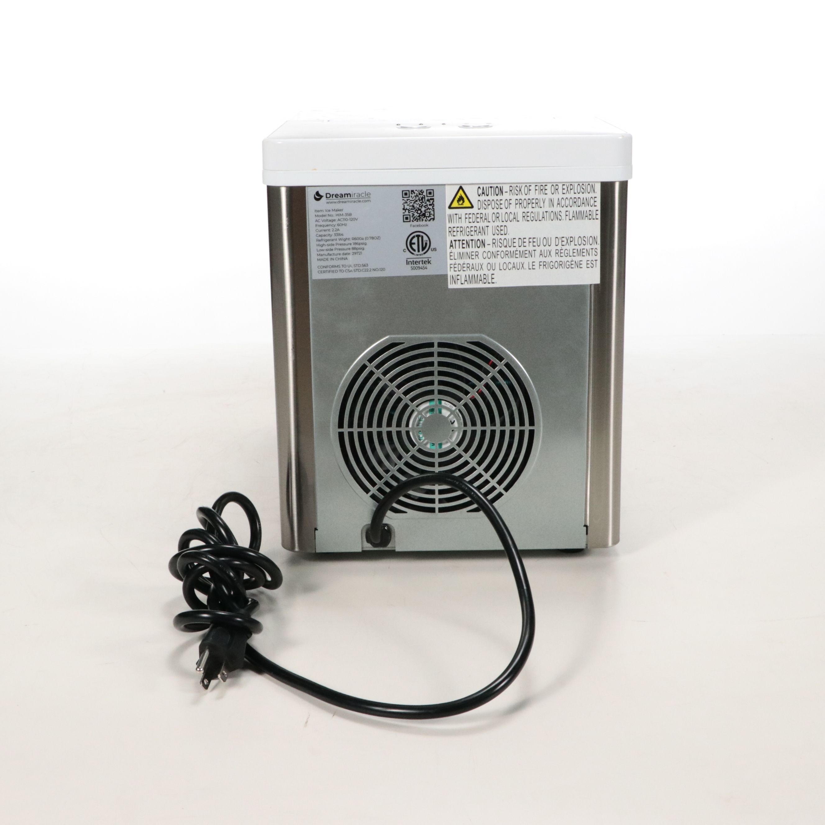 Dreamiracle HIM-35B Countertop Ice Maker