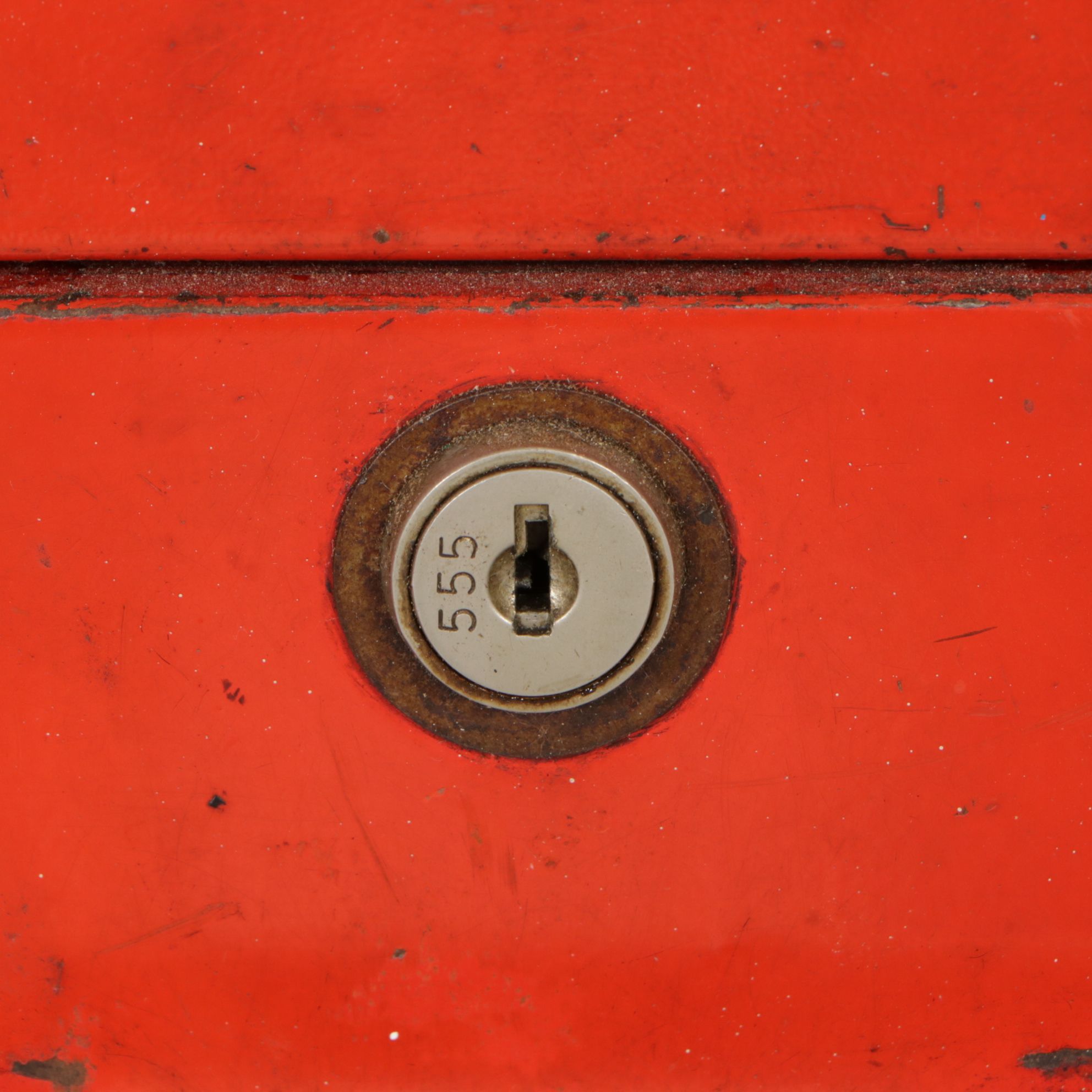 MBC Steel Two-Section Tool Box, Mid 20th Century