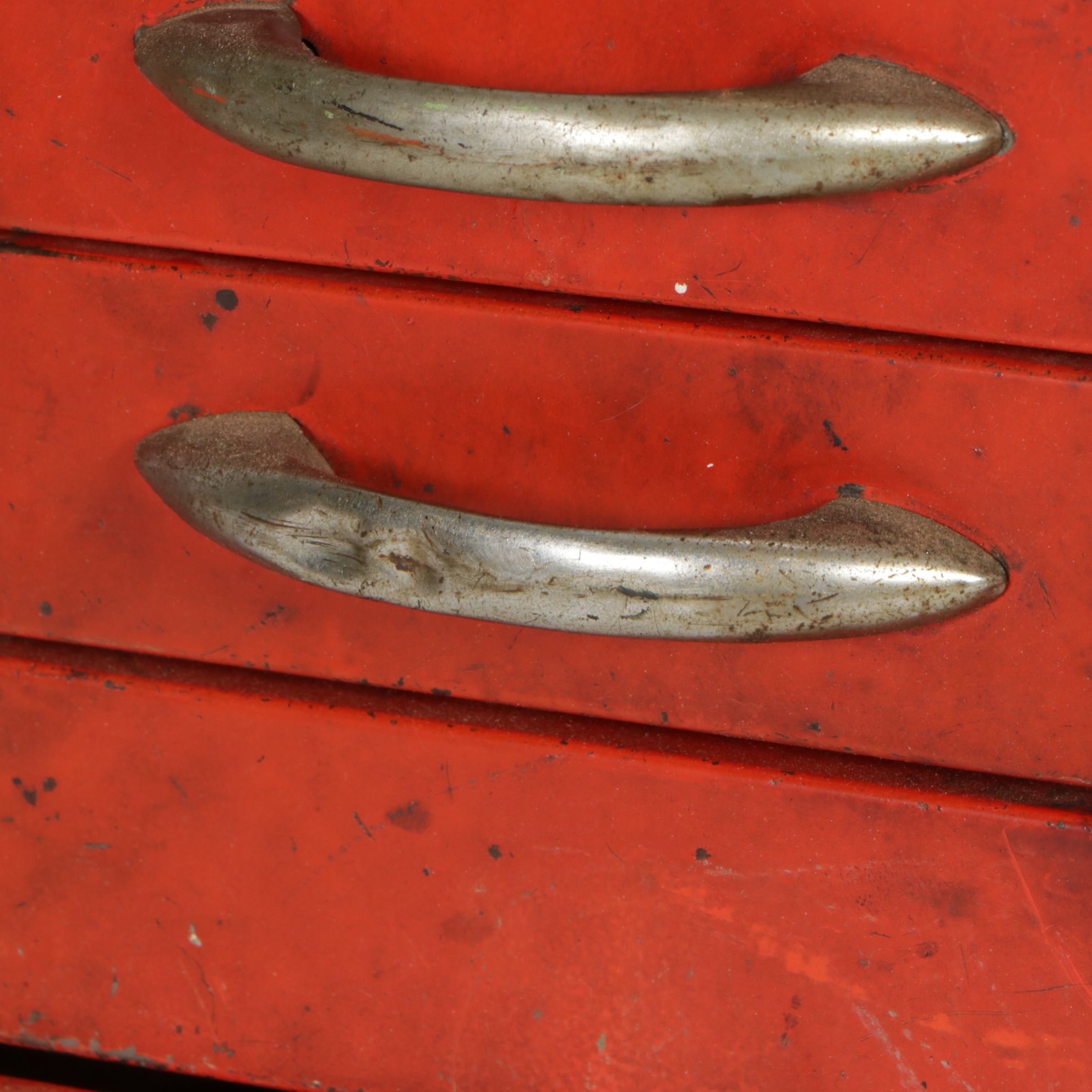 MBC Steel Two-Section Tool Box, Mid 20th Century