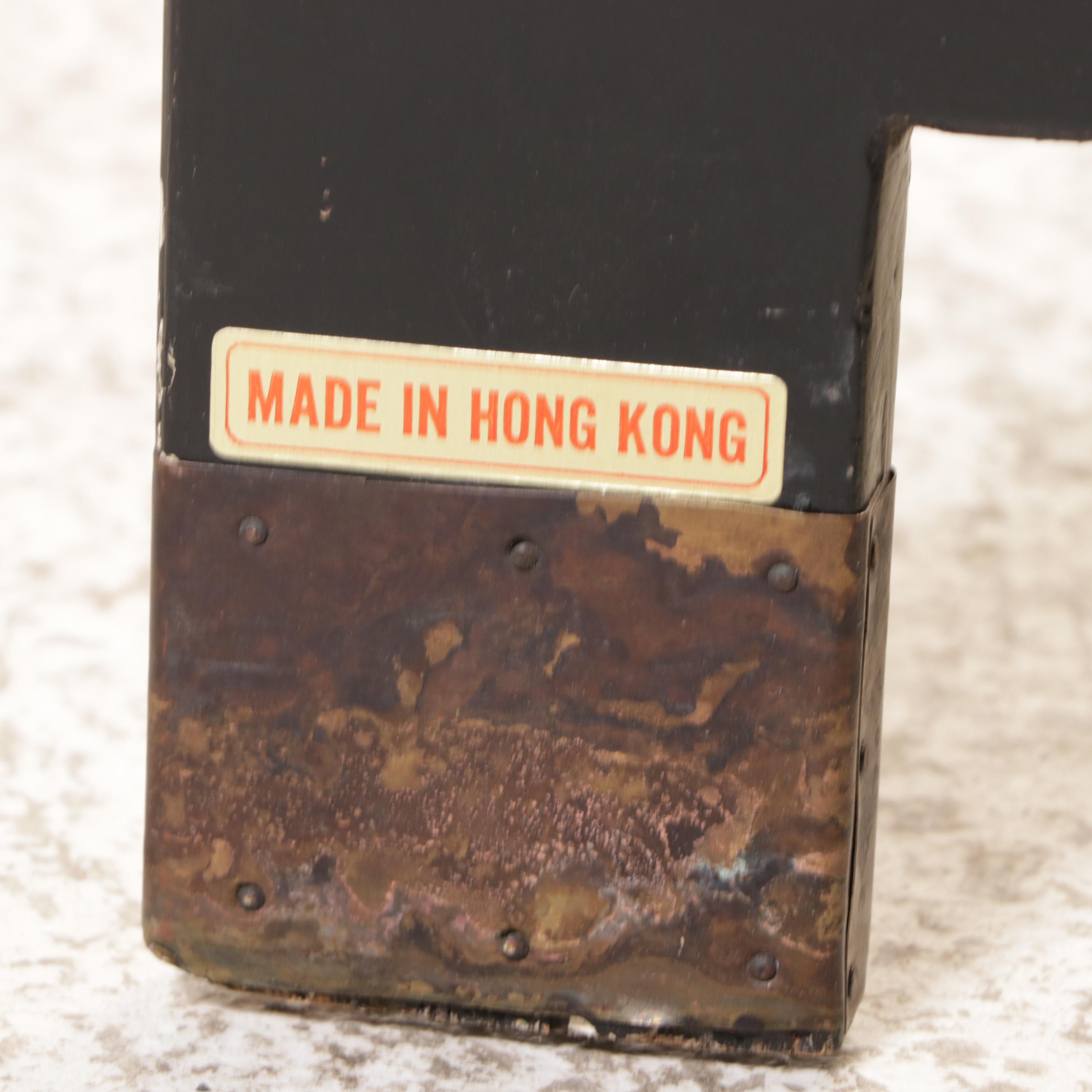 Chinese Lacquer-Decorated Four-Panel Wood Screen