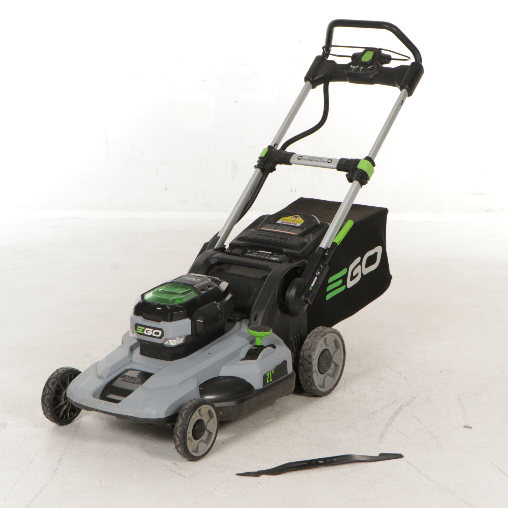 EGO Battery Powered 21" Snow Blower and 21" Push Lawnmower