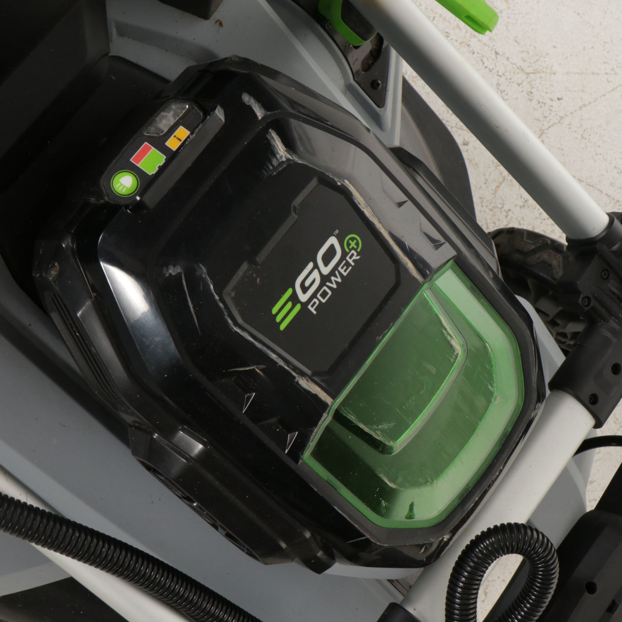 EGO Battery Powered 21" Snow Blower and 21" Push Lawnmower