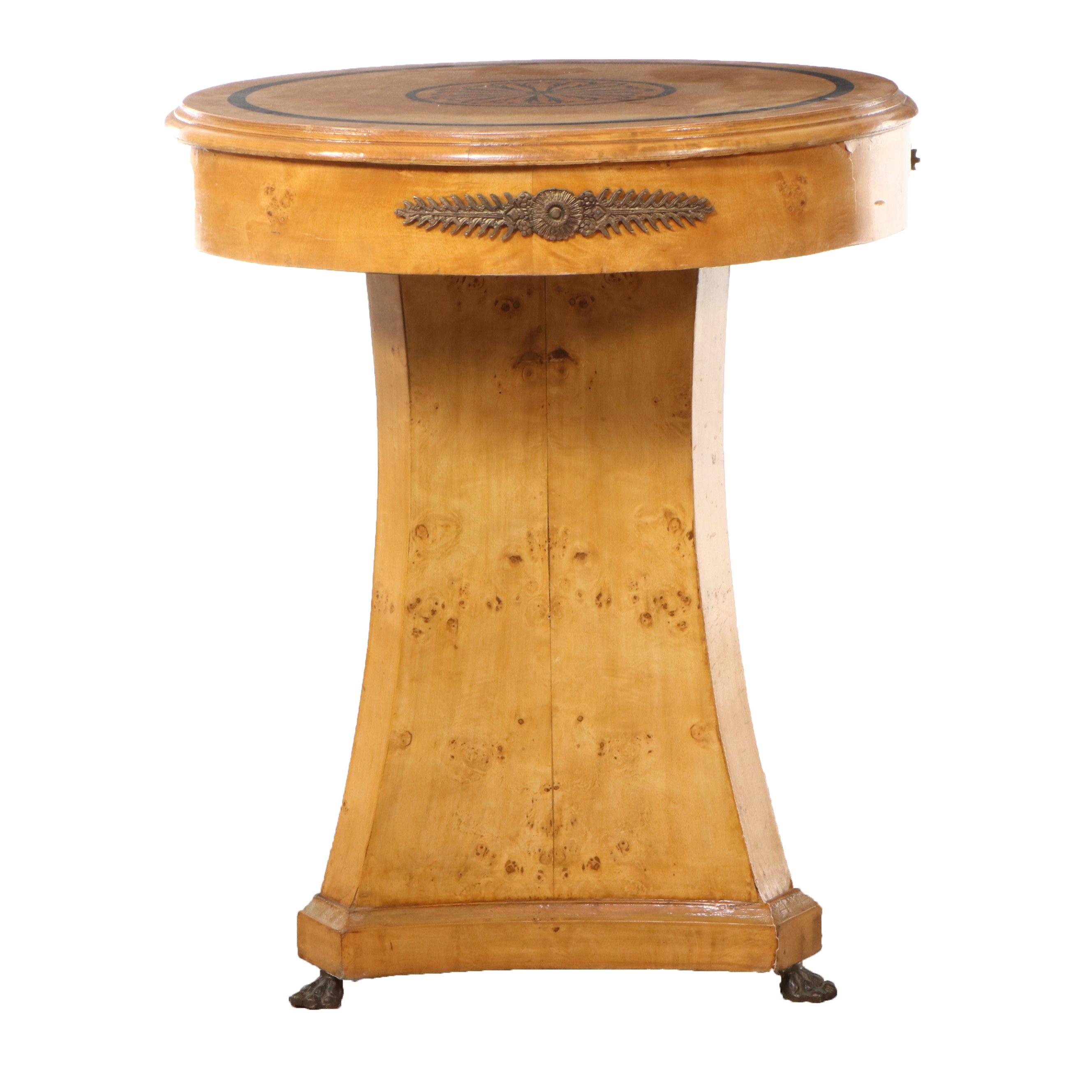 Biedermeier Style Accent Table