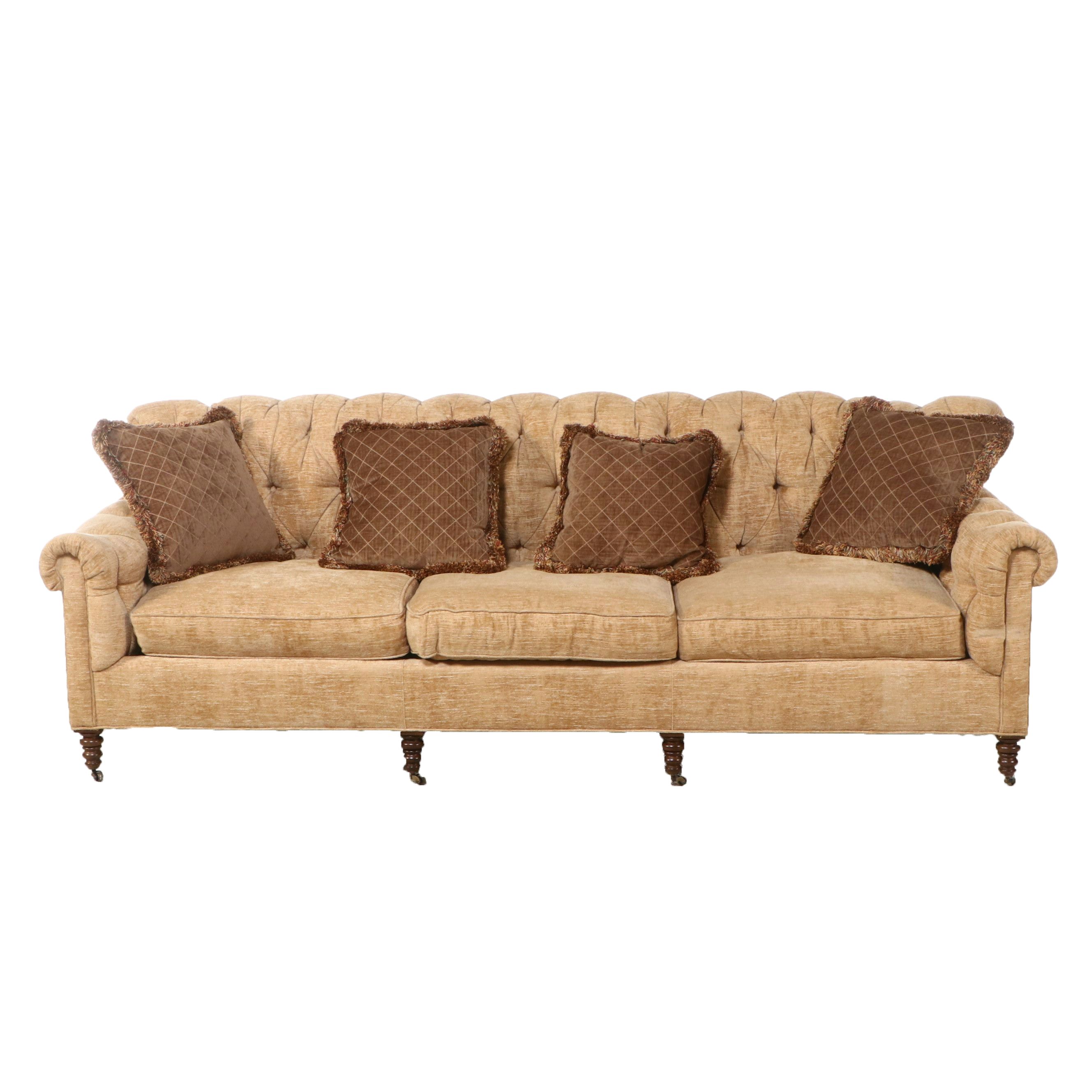 Wesley Hall Tufted Sofa