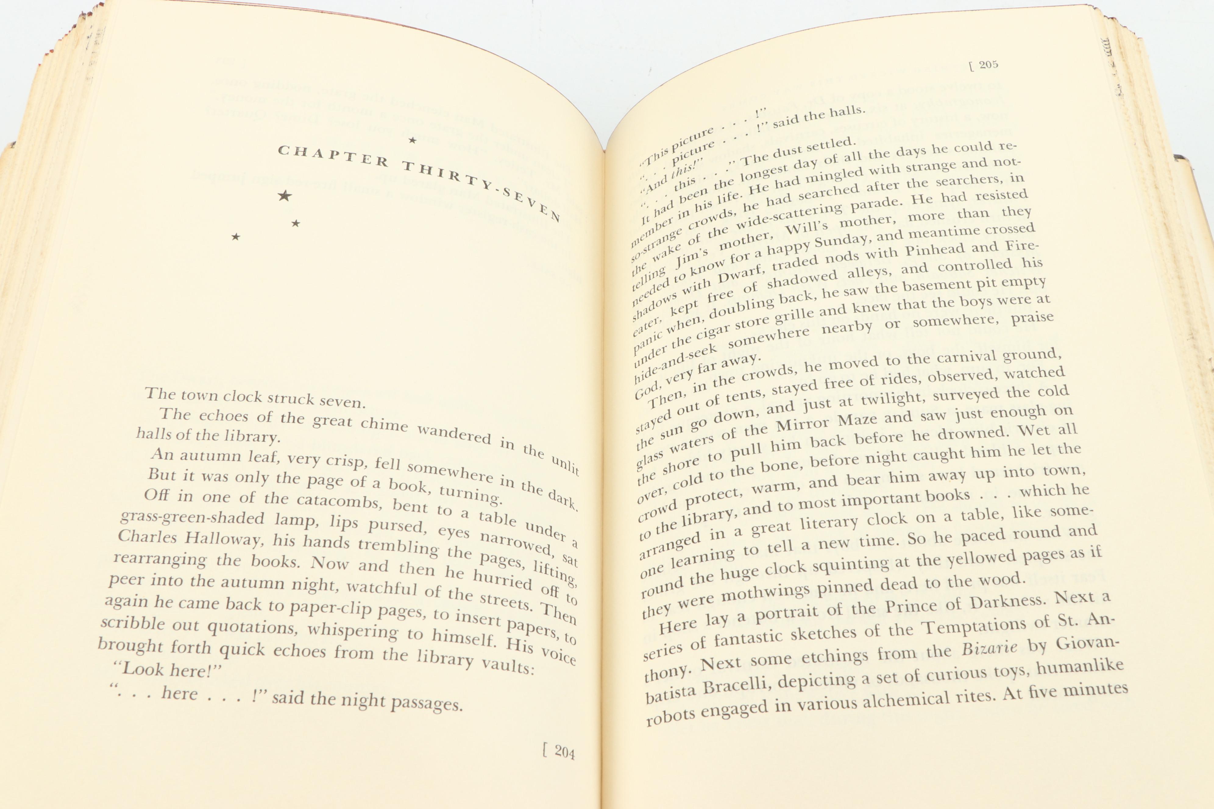 First Printing “Something Wicked This Way Comes” by Ray Bradbury, 1962