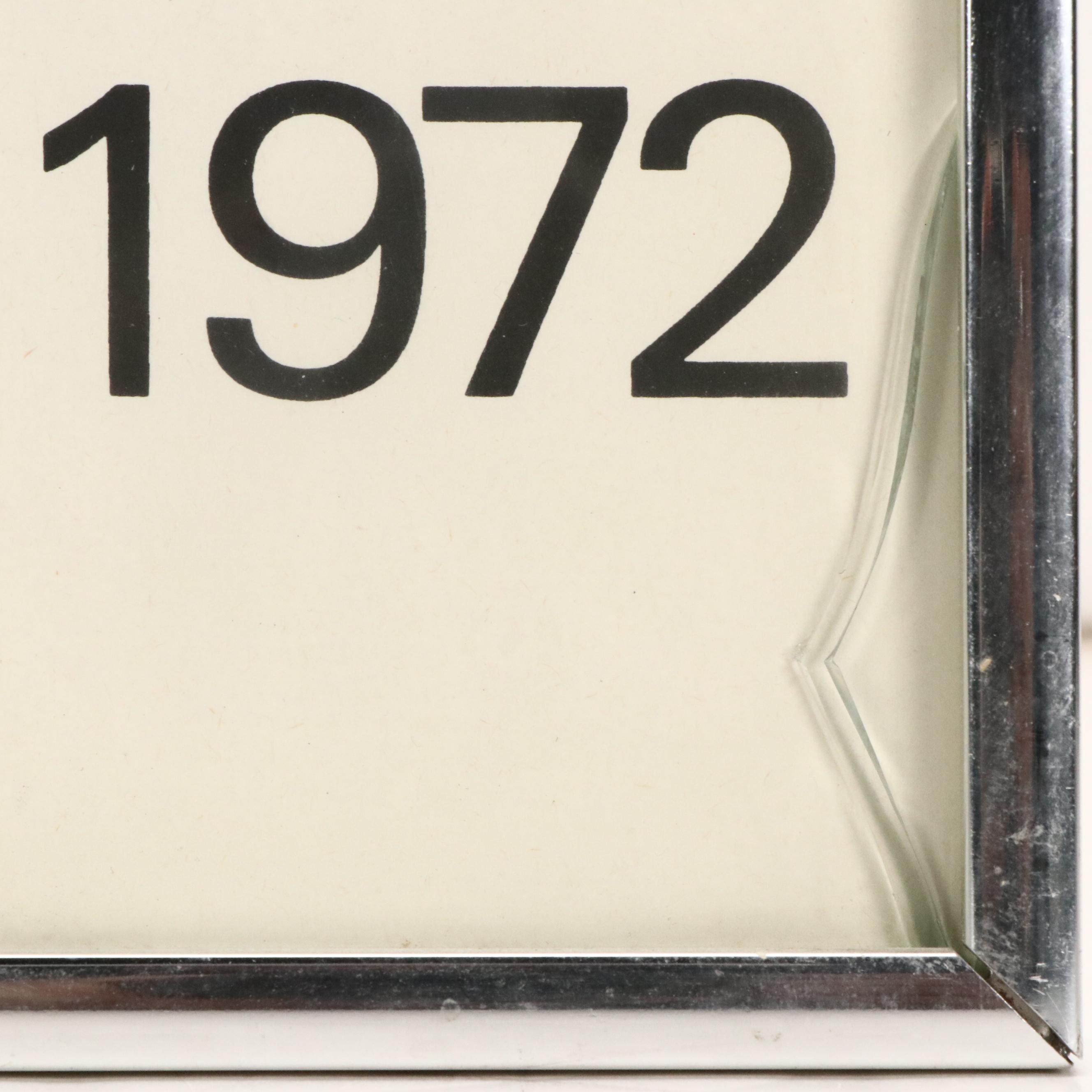 Victor Vasarely Lithographic Poster for 1972 Munich Olympics