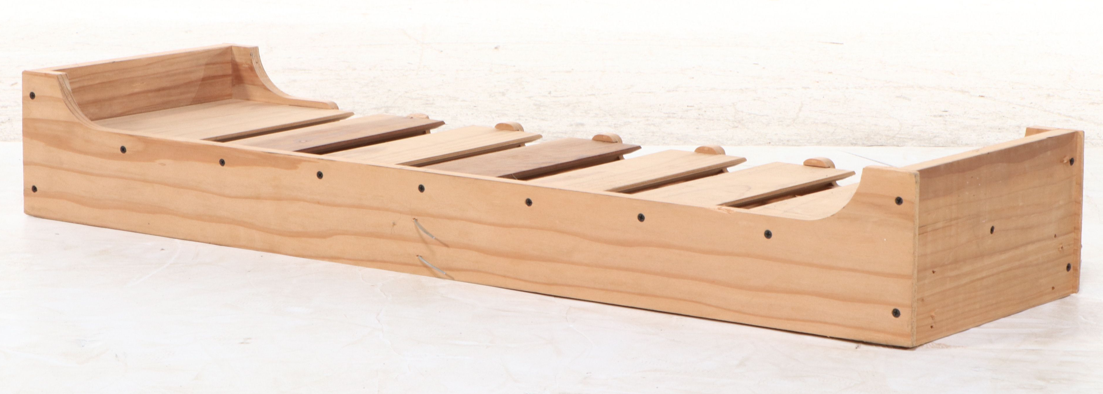 Contemporary Wood Wine Bottle Racks