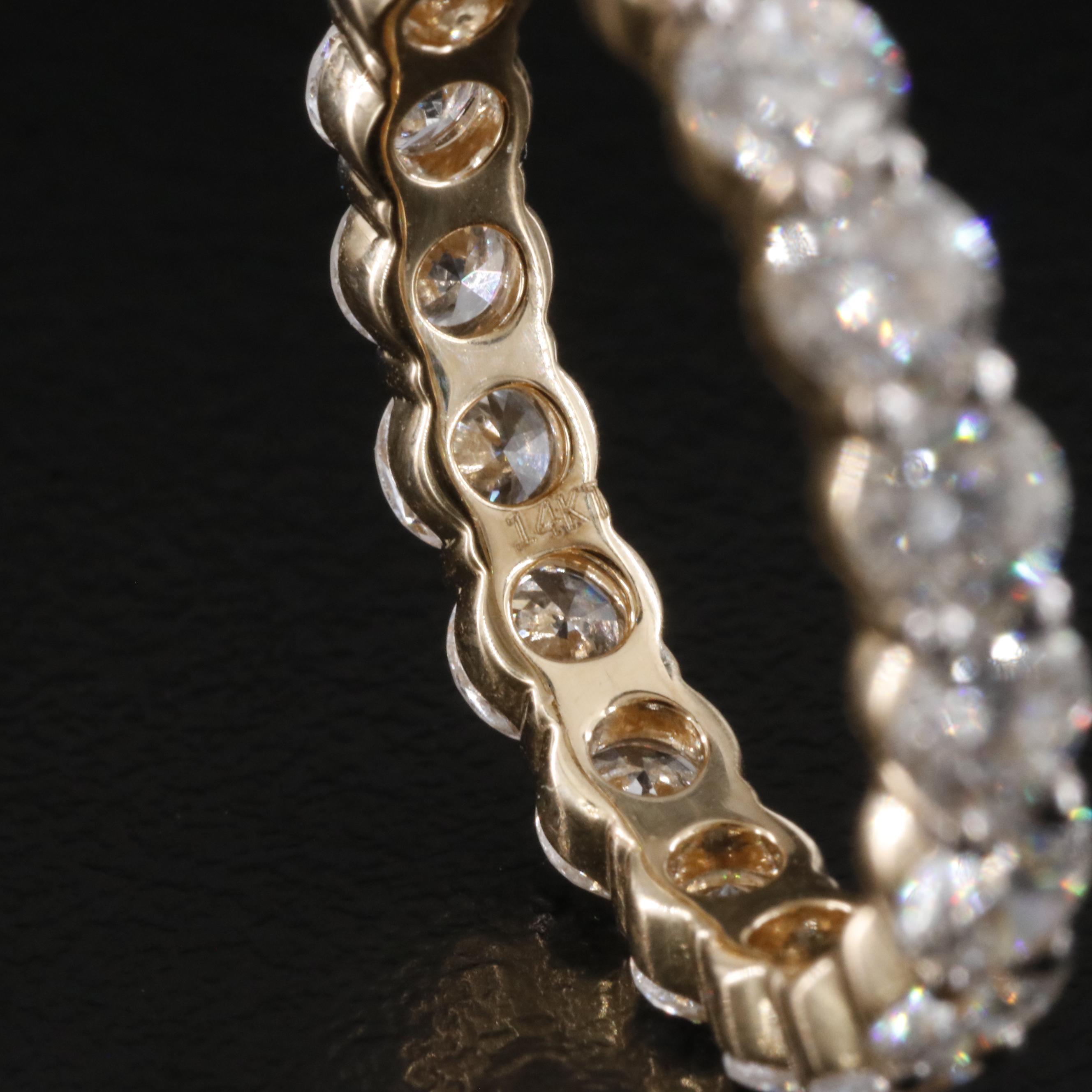14K 2.85 CWT Lab Grown Diamond Eternity Band
