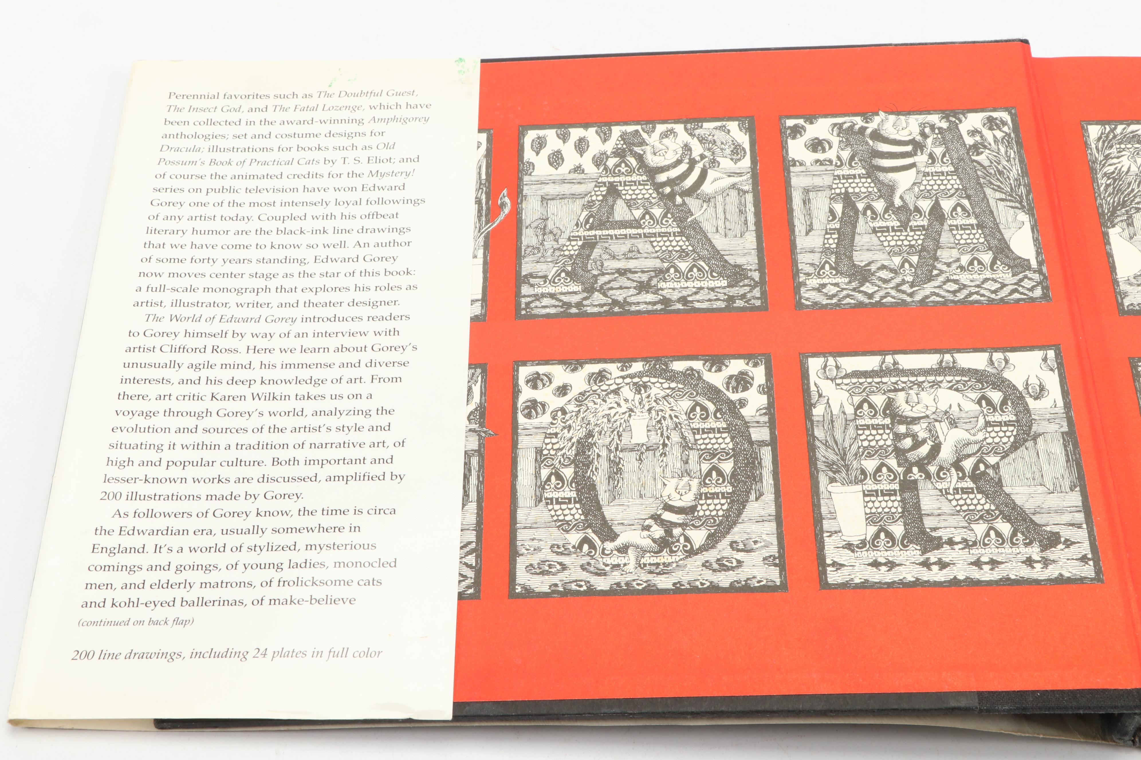 First Edition "The World of Edward Gorey" by Clifford Ross and Karen Wilkin