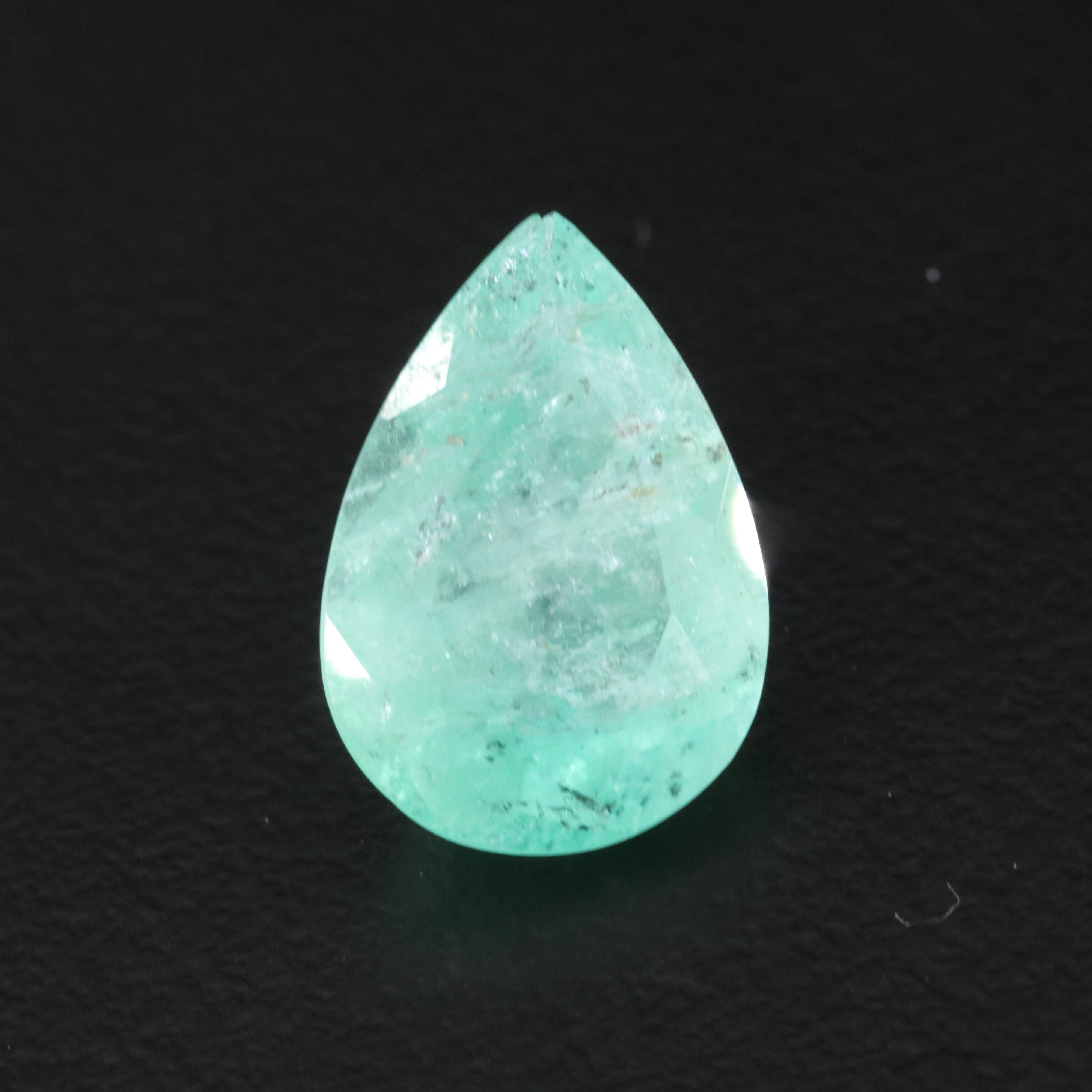 Loose 4.26 CT Emerald