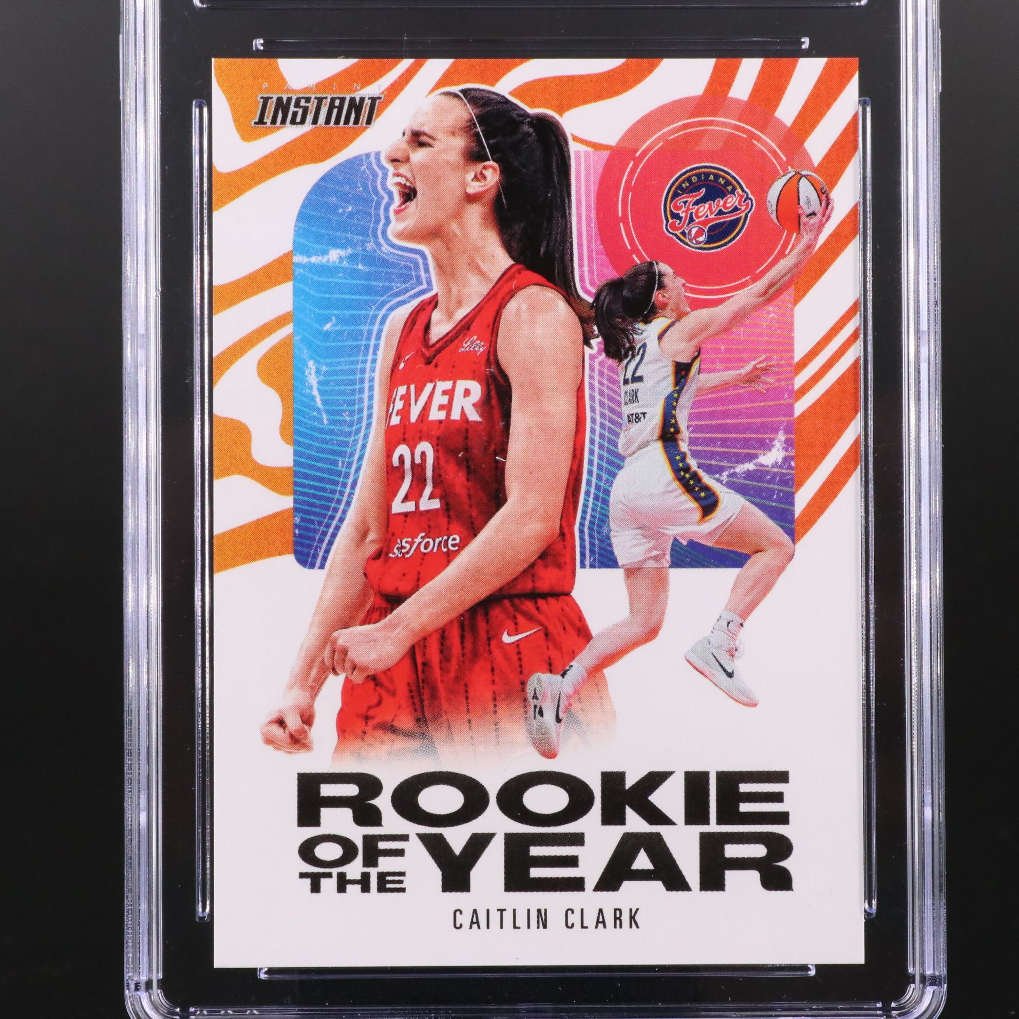 2024-25 Panini Instant Caitlin Clark Rookie of the Year Card Graded CGC 10