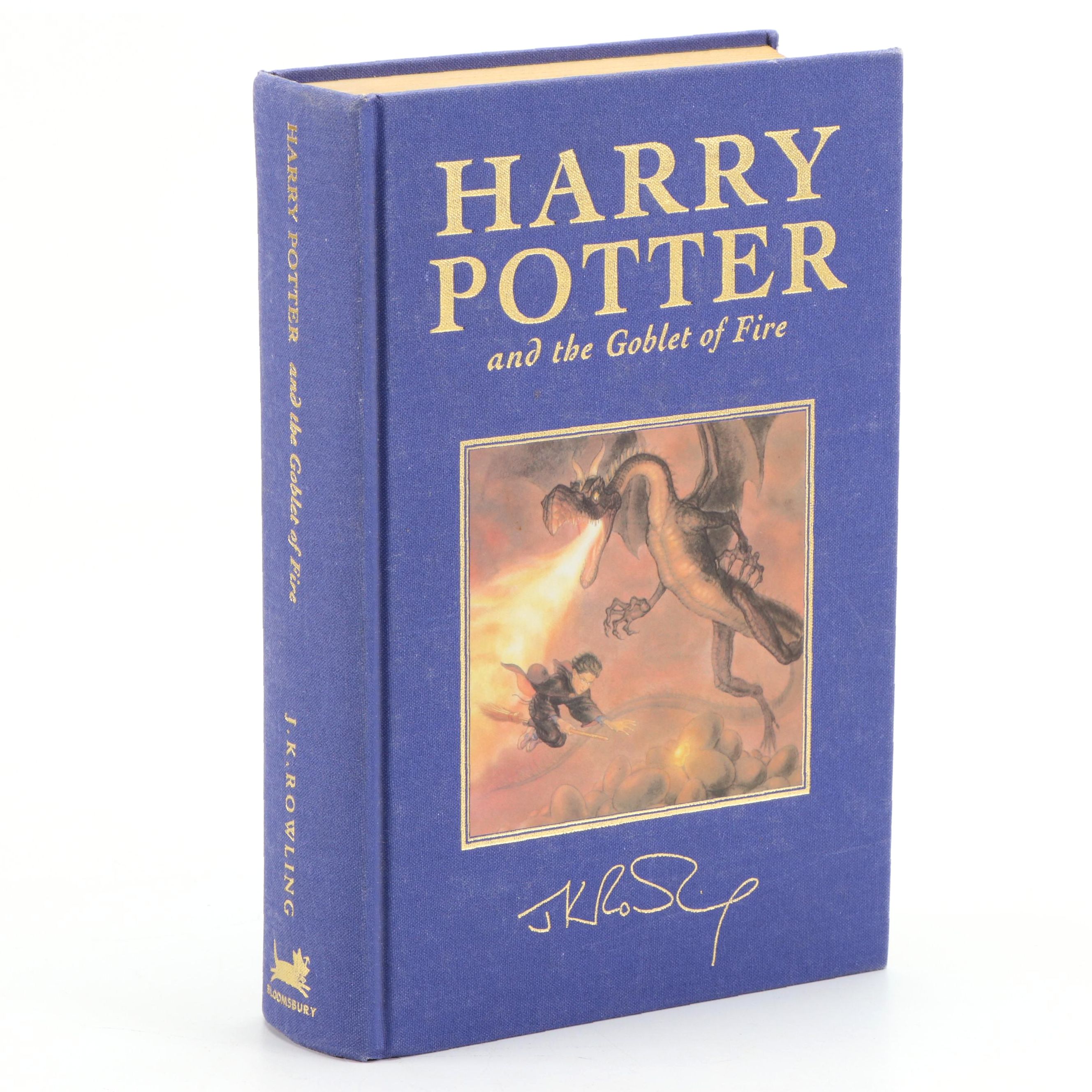 First UK Deluxe Edition "Harry Potter and the Goblet of Fire" by J. K. Rowling
