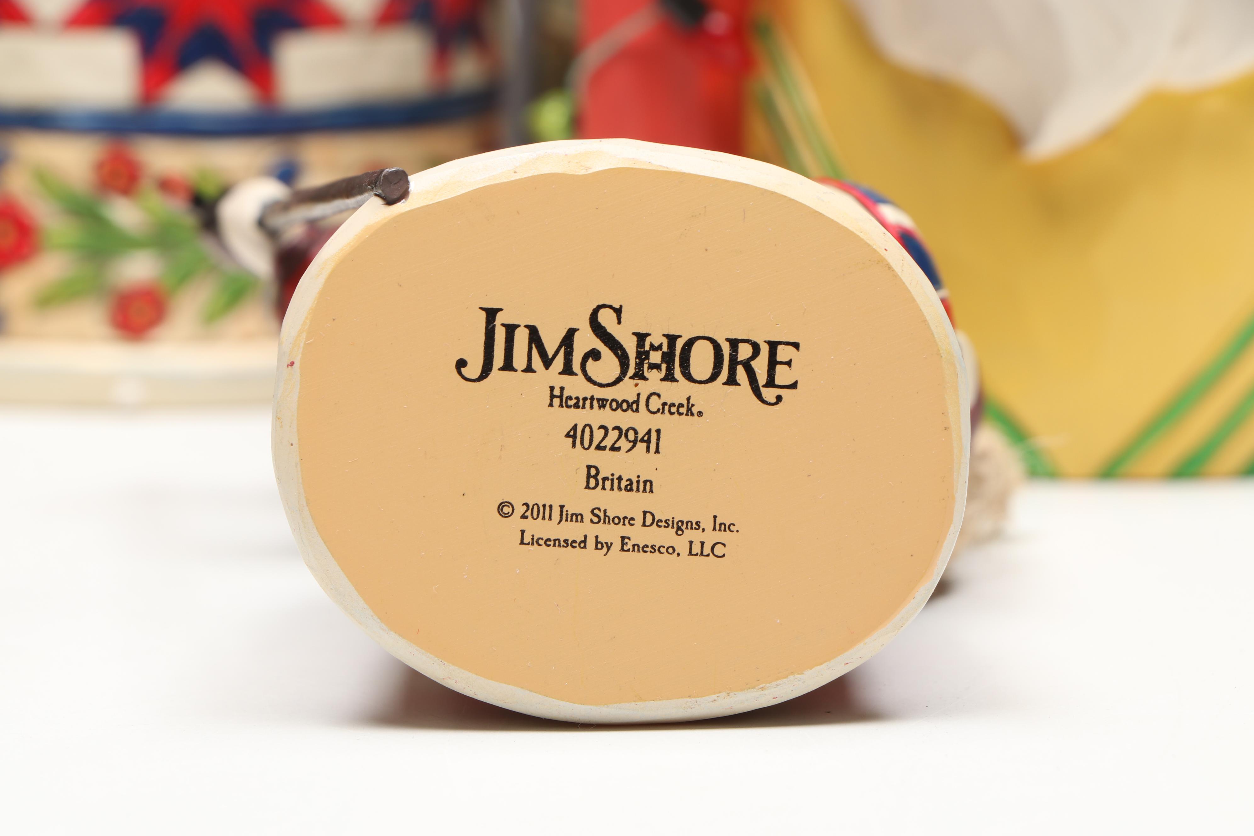 Jim Shore "Nature's Winter Wonders" and More Resin Santa Figurines and Ornaments