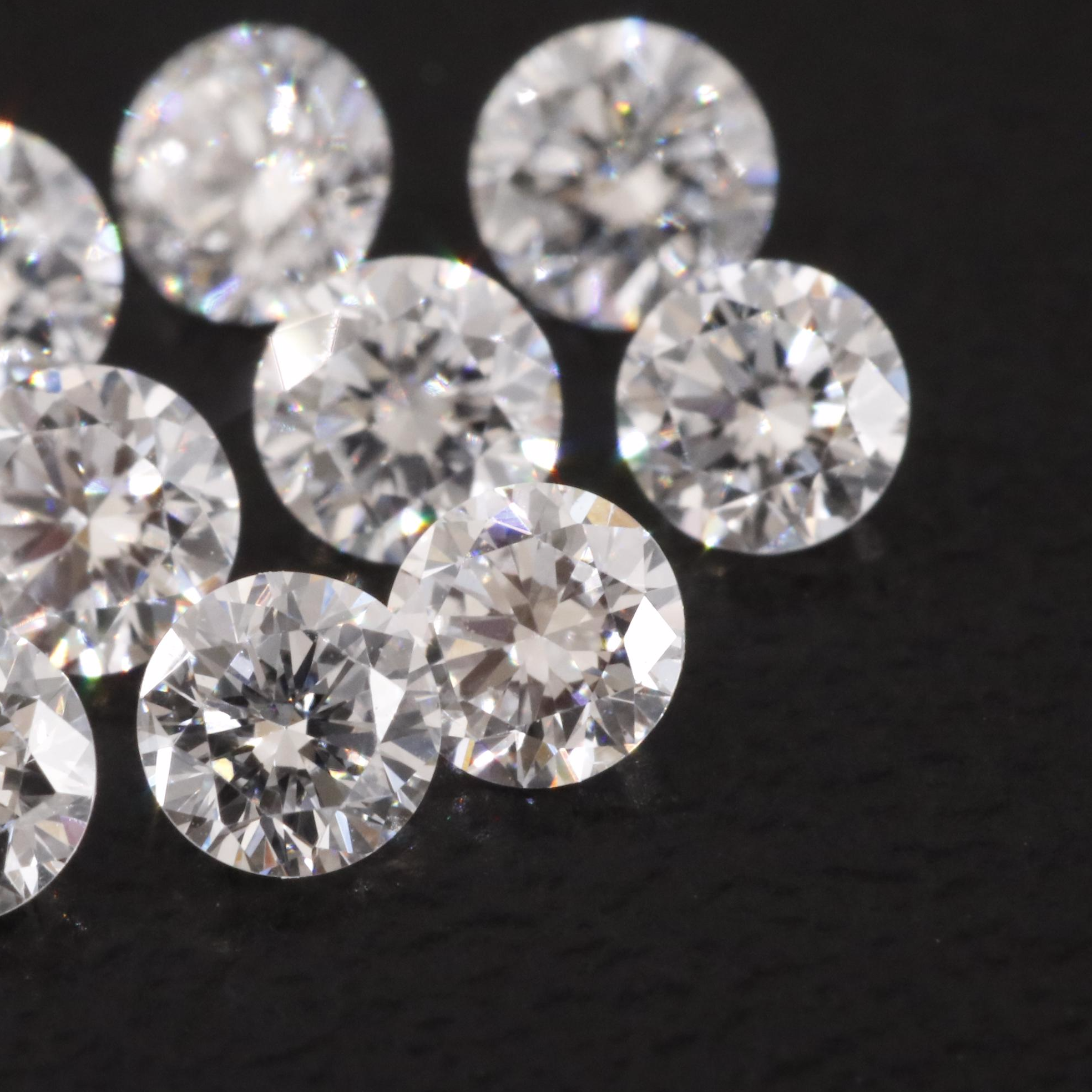 Loose 1.09 CTW Lab Grown Diamonds