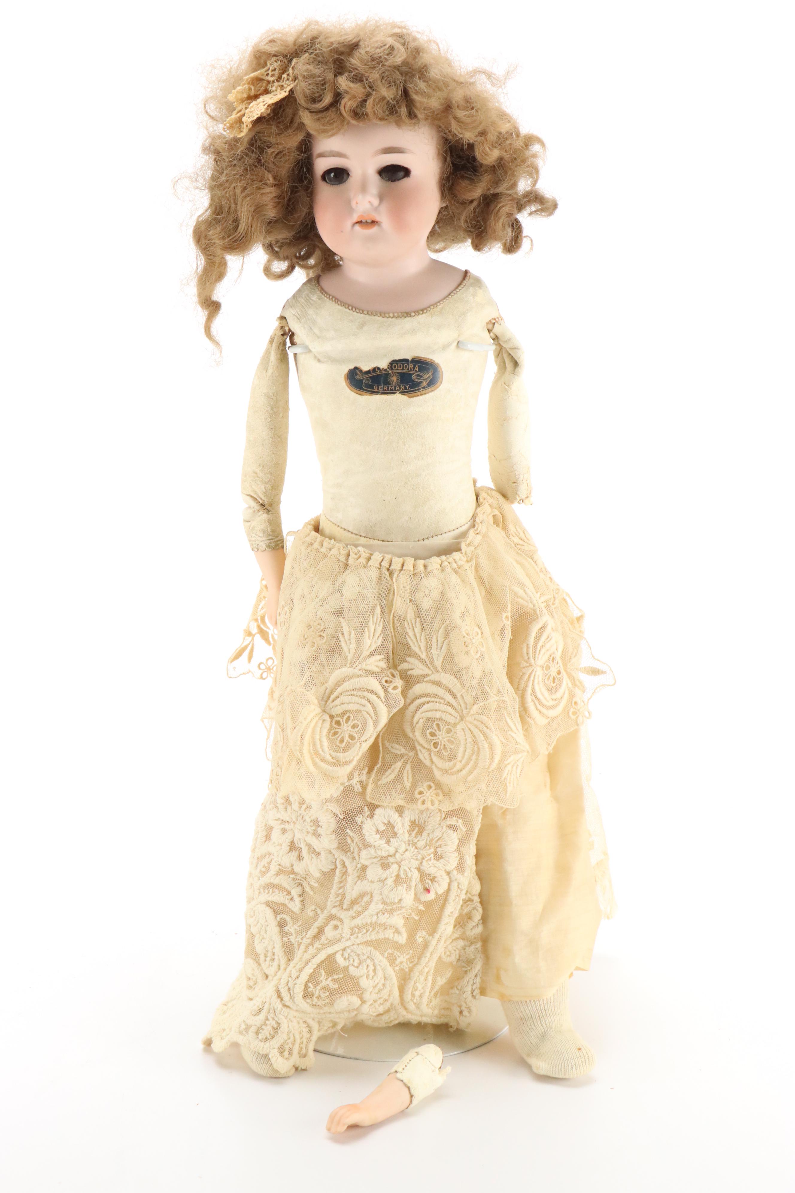 Armand Marseille German Bisque Head Dolls with Tin and Other Vintage Ideal Doll