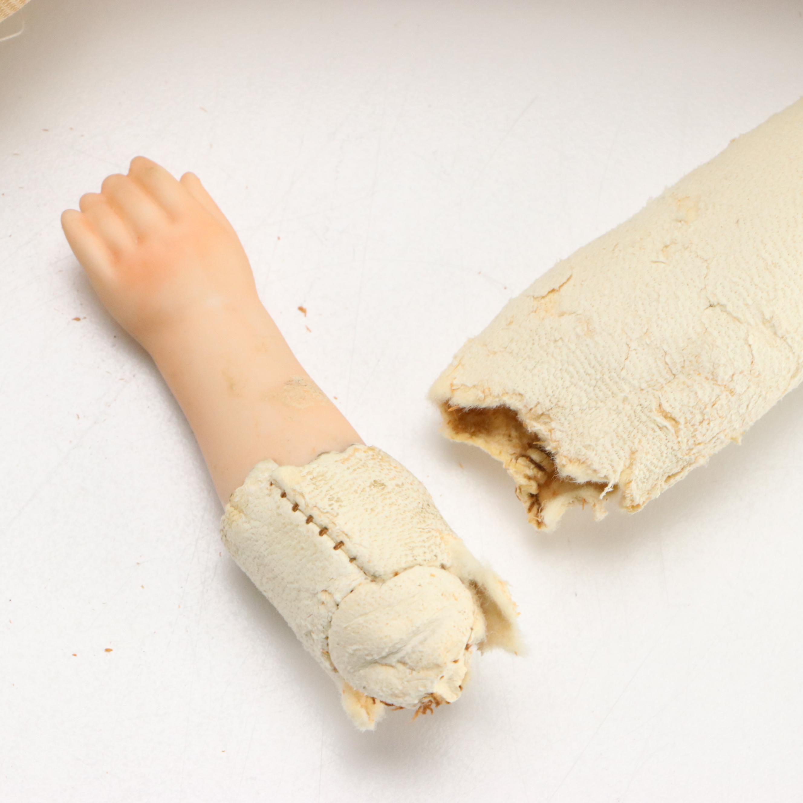 Armand Marseille German Bisque Head Dolls with Tin and Other Vintage Ideal Doll