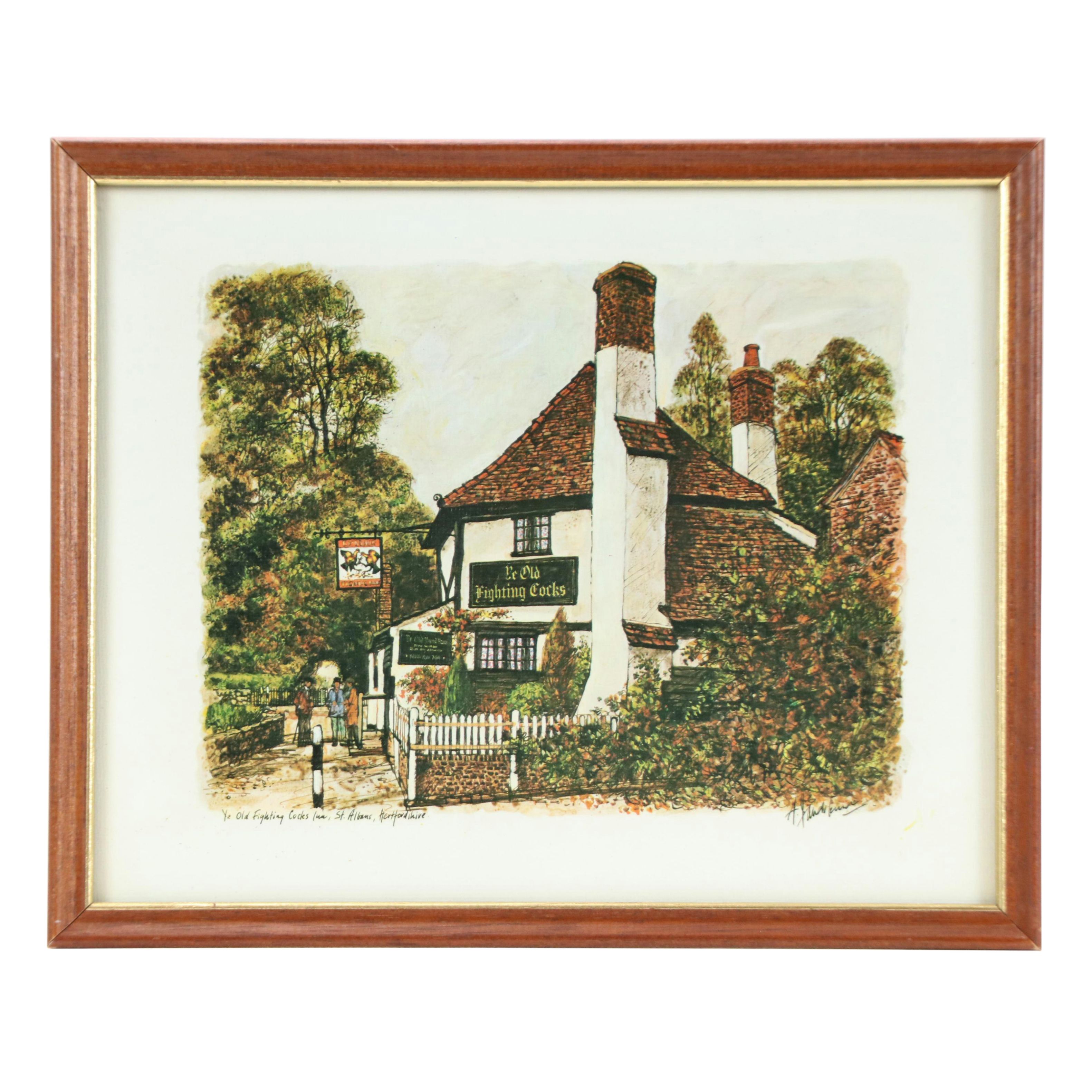 After Helen Allingham Offset Lithographs Depicting English Scenes