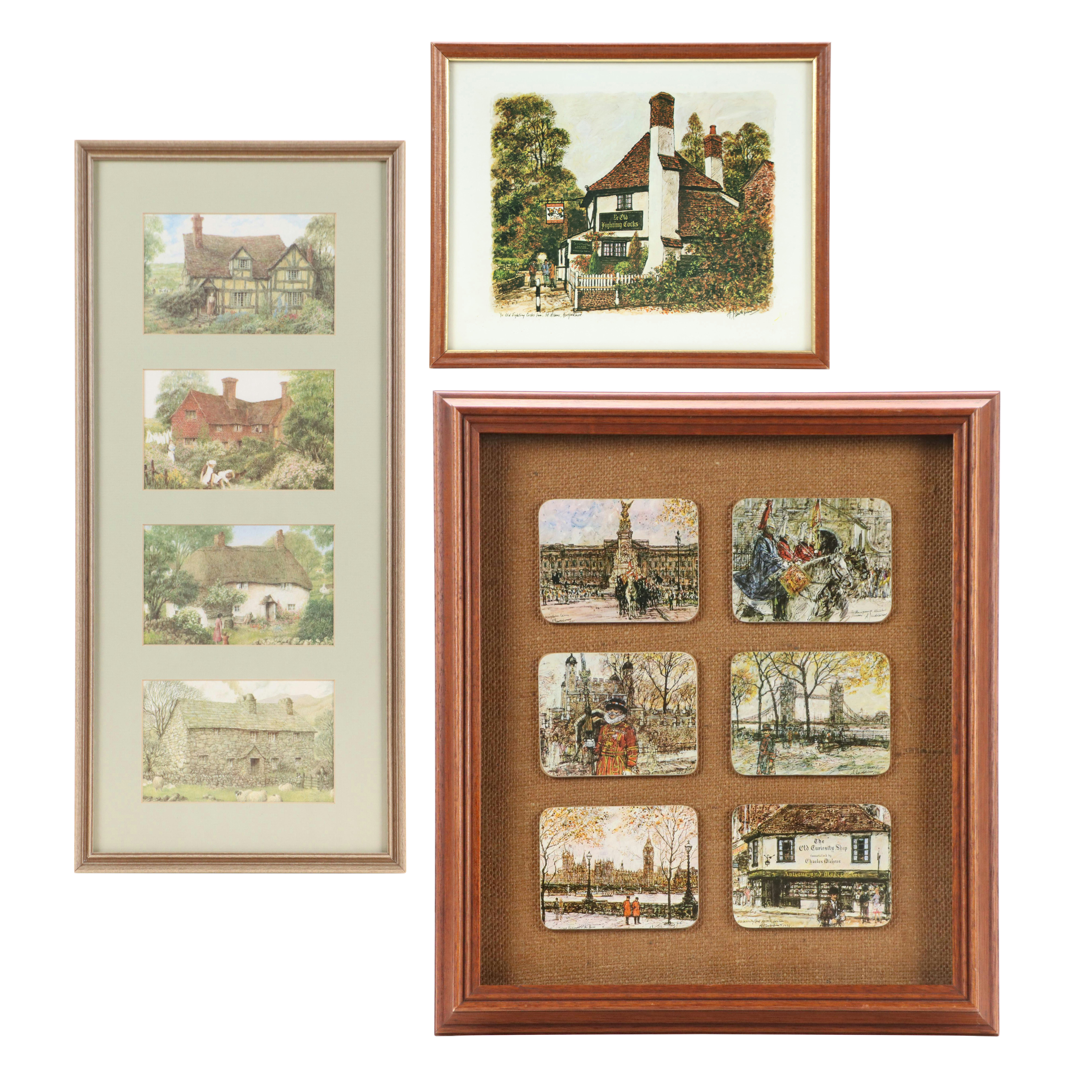 After Helen Allingham Offset Lithographs Depicting English Scenes