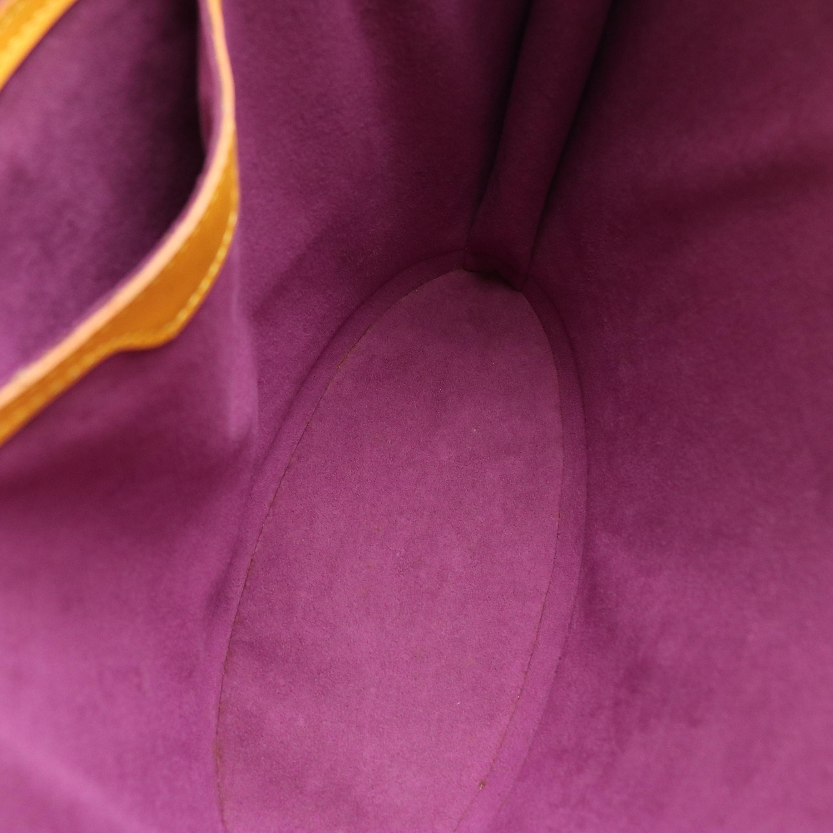 Louis Vuitton Saint Jacques GM Shoulder Bag in Tassil Yellow Epi Leather