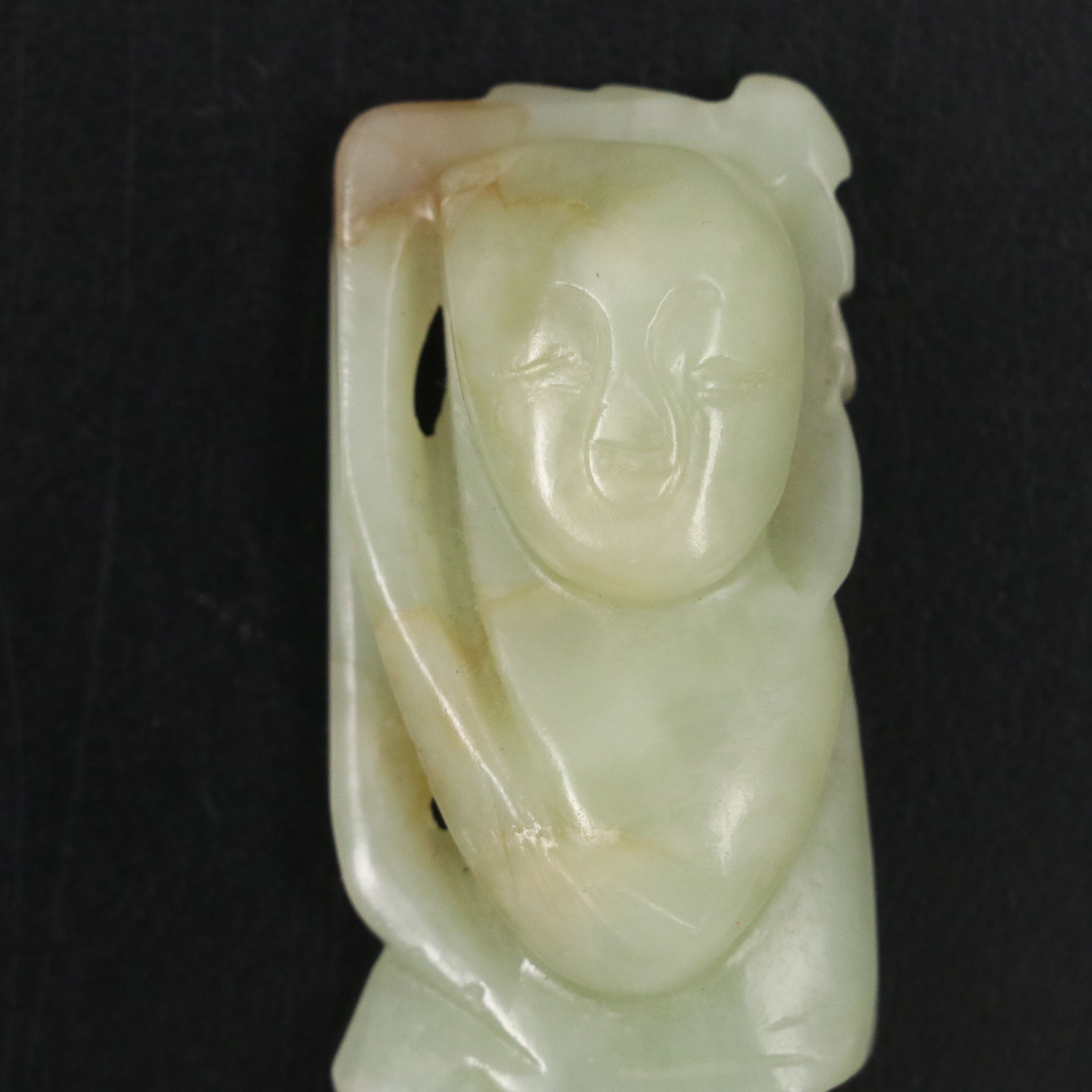 Chinese Carved Serpentine Figure