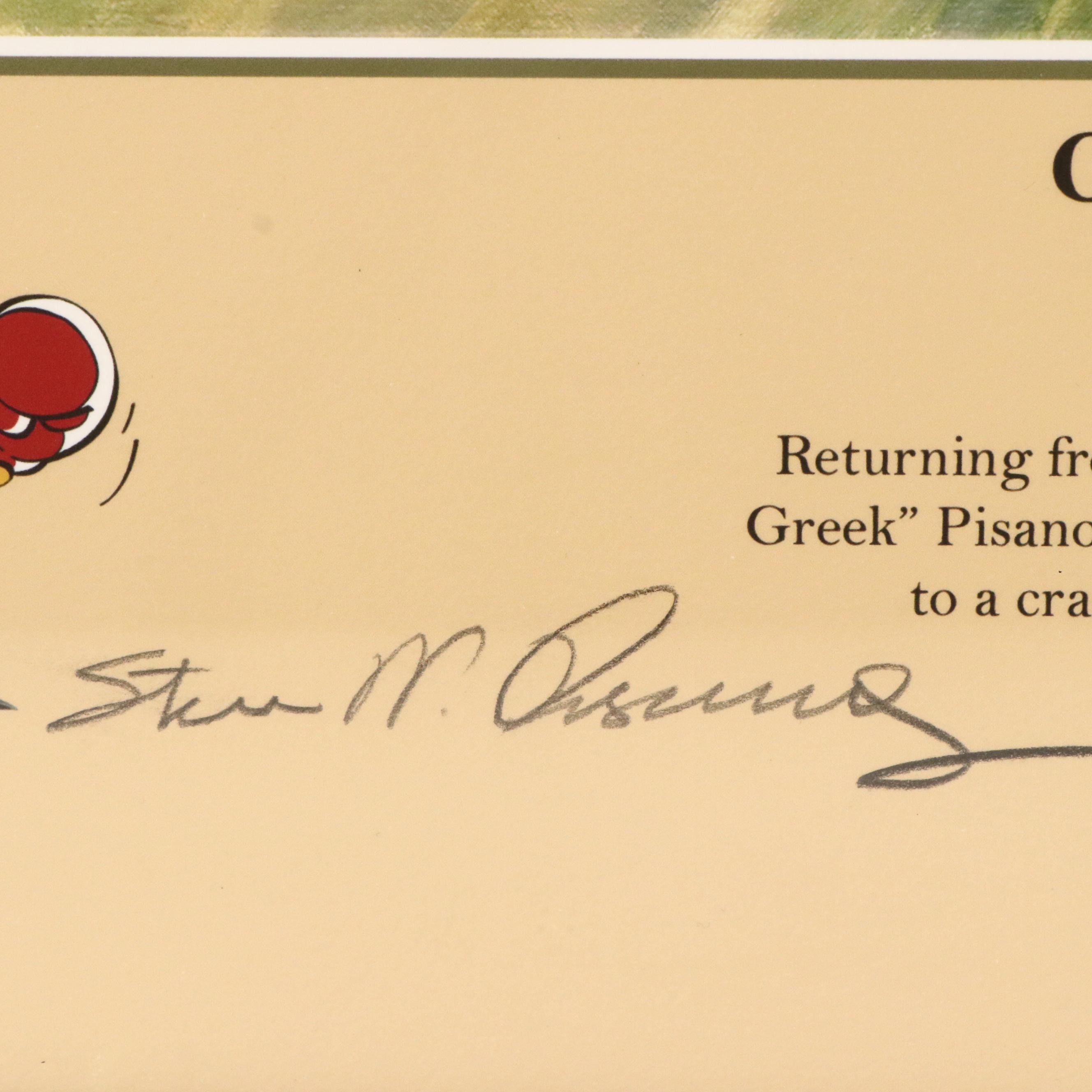 Offset Lithograph After Roy Grinnell "On a Wing and a Prayer," 2008