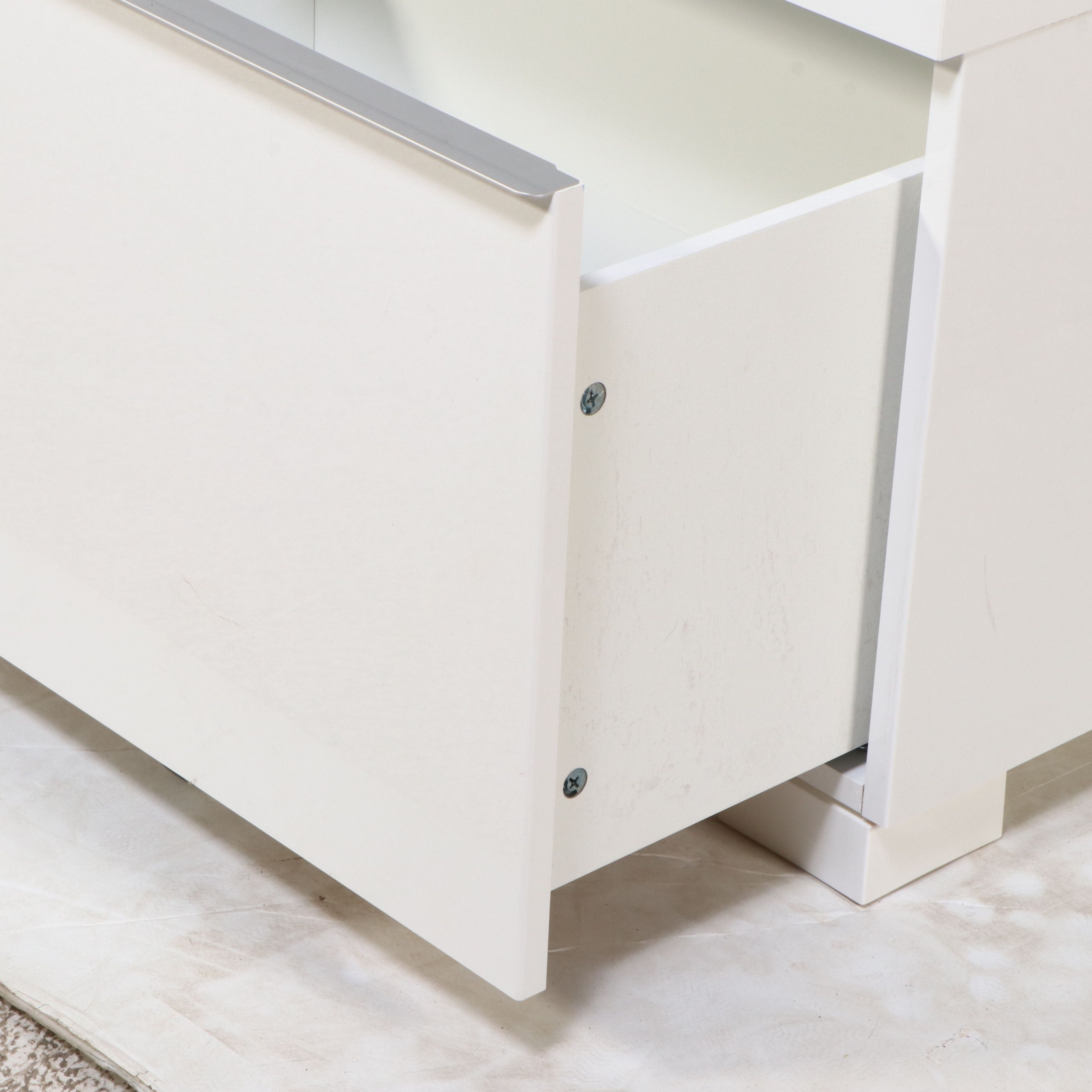 Modern Laminate Media Cabinet