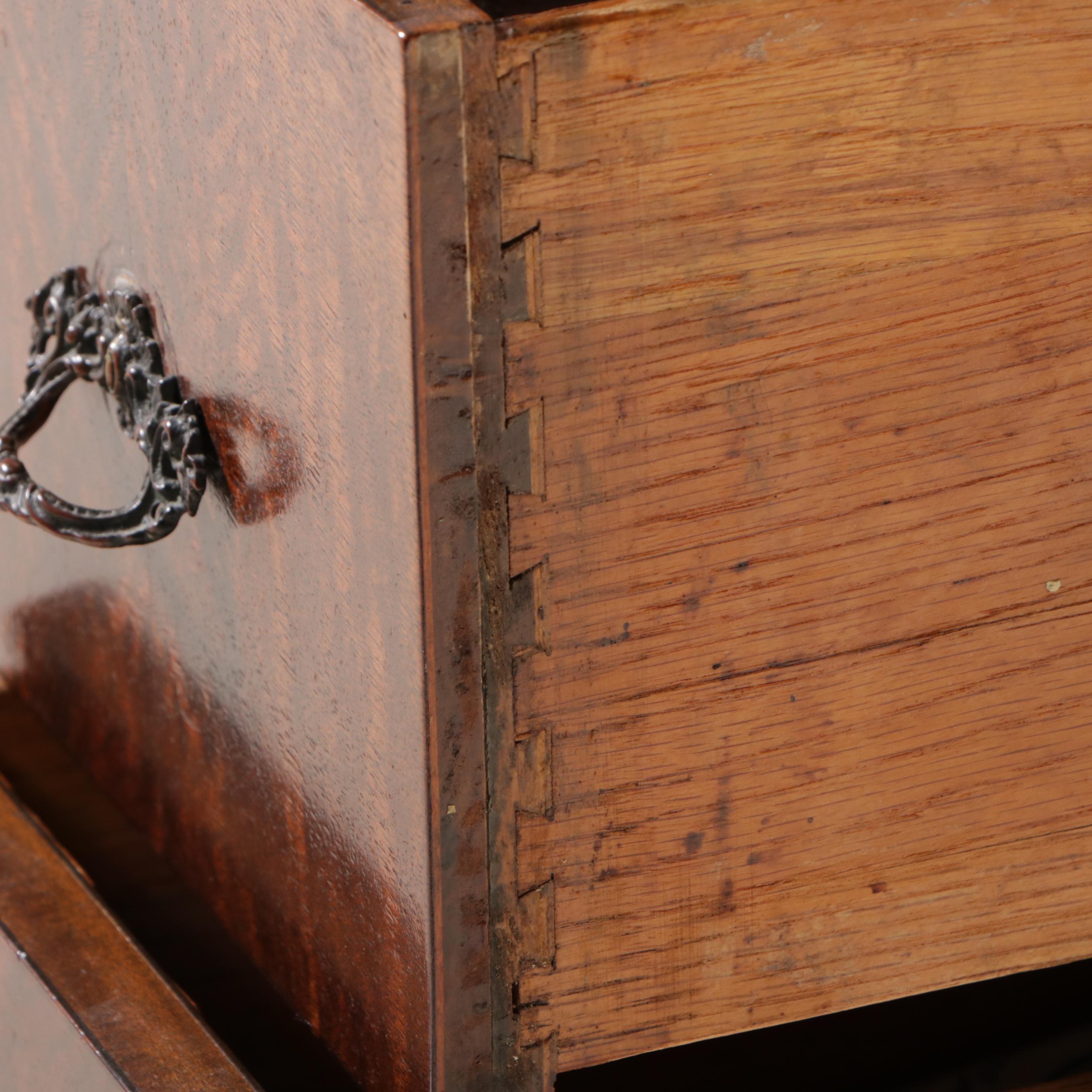 Edwardian Style Burl Wood Vanity, Early 20th Century