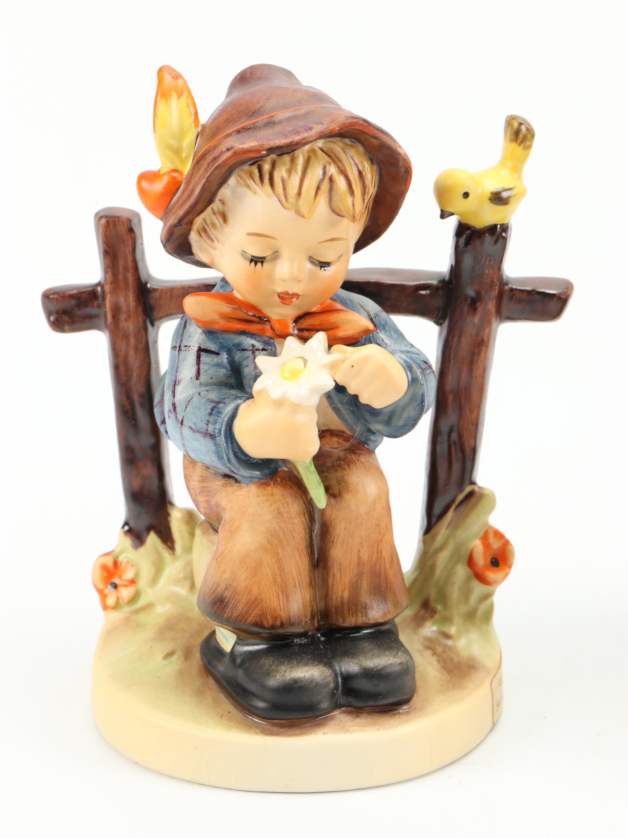 Goebel "She Loves Me, She Loves Me Not!" and More Porcelain Figurines