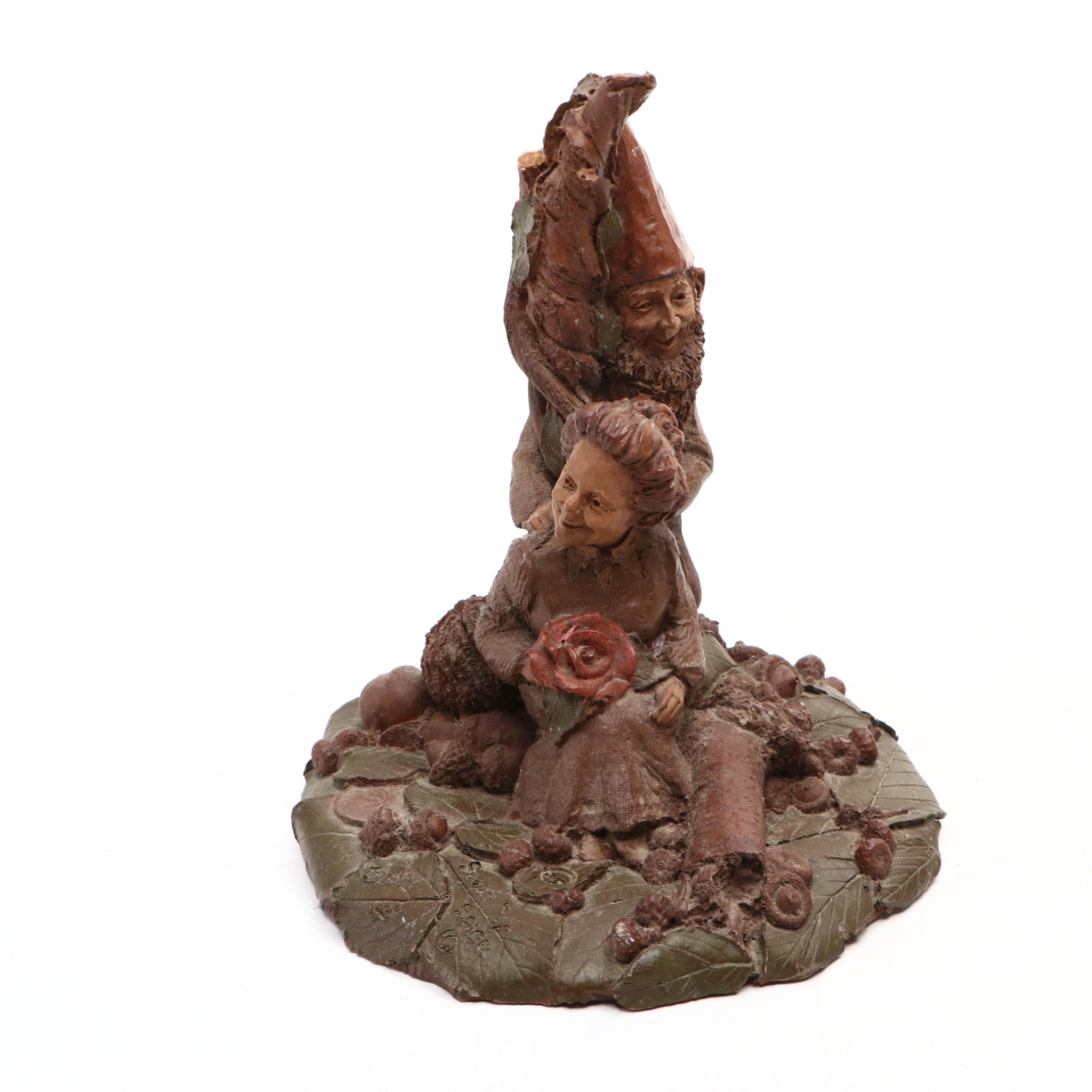 Tom Clark and Cairn Studio Cast Resin Gnome Figural Groups