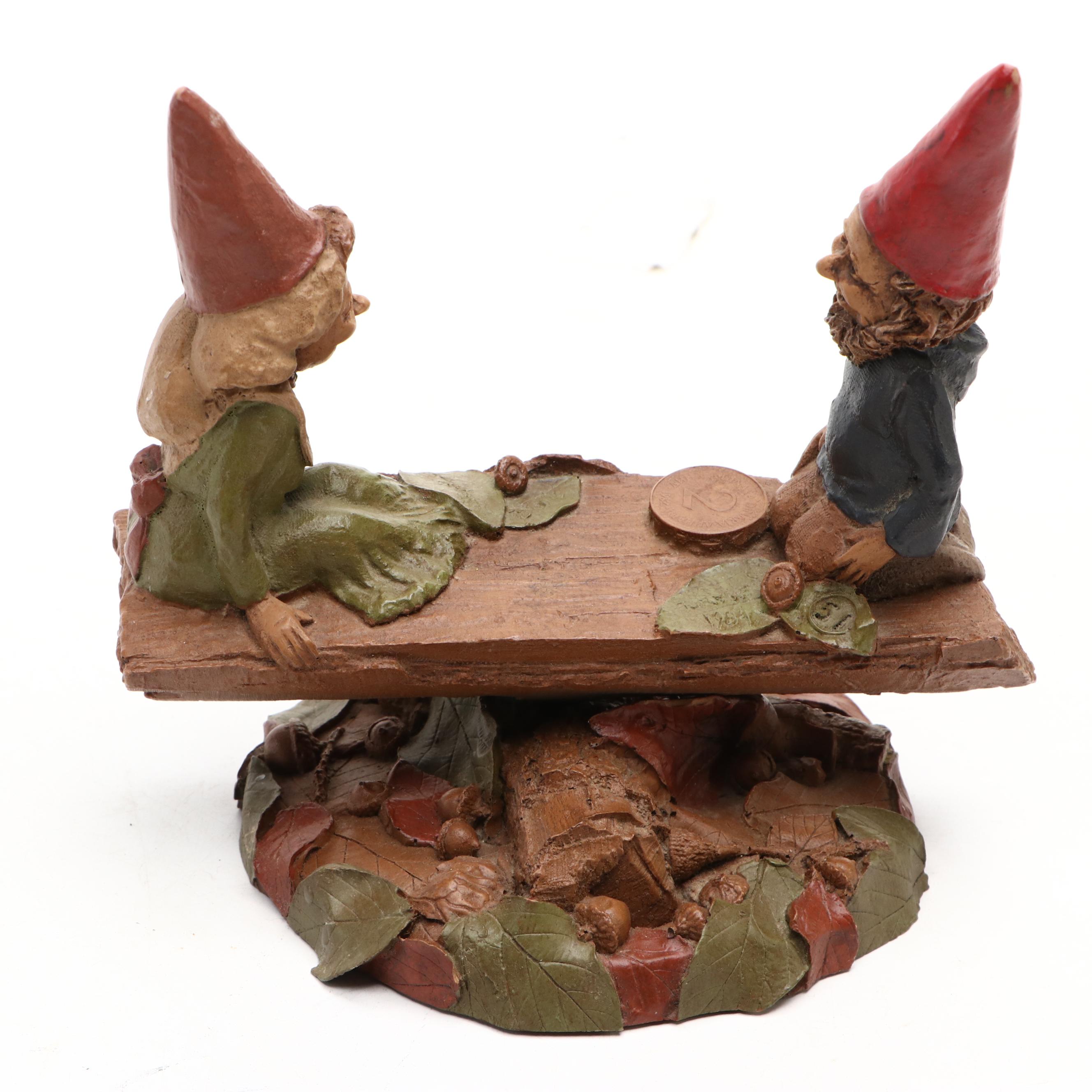 Tom Clark and Cairn Studio Cast Resin Gnome Figural Groups
