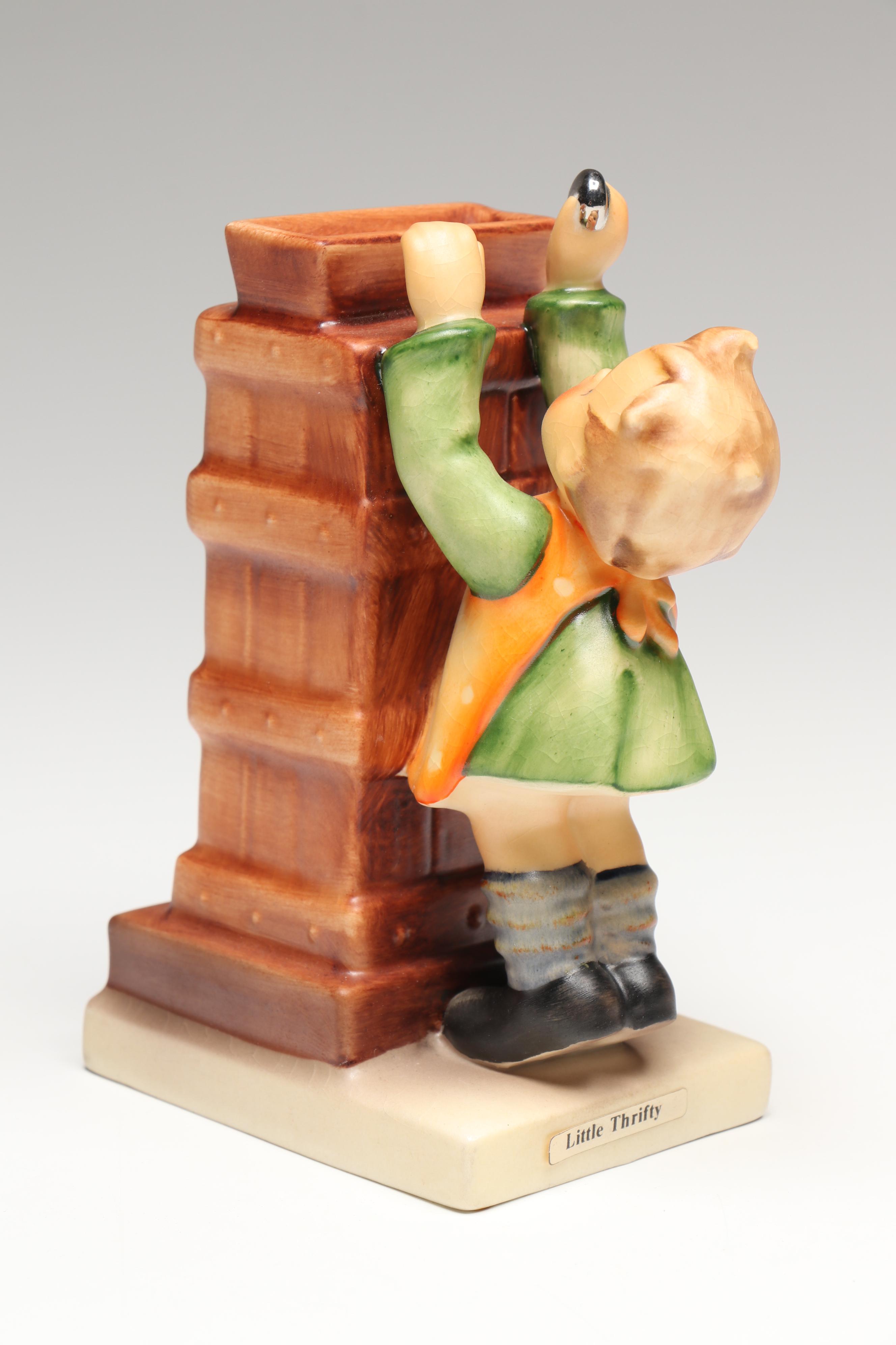 Goebel "Postman," "Latest News," and More Porcelain Figurines and Bank