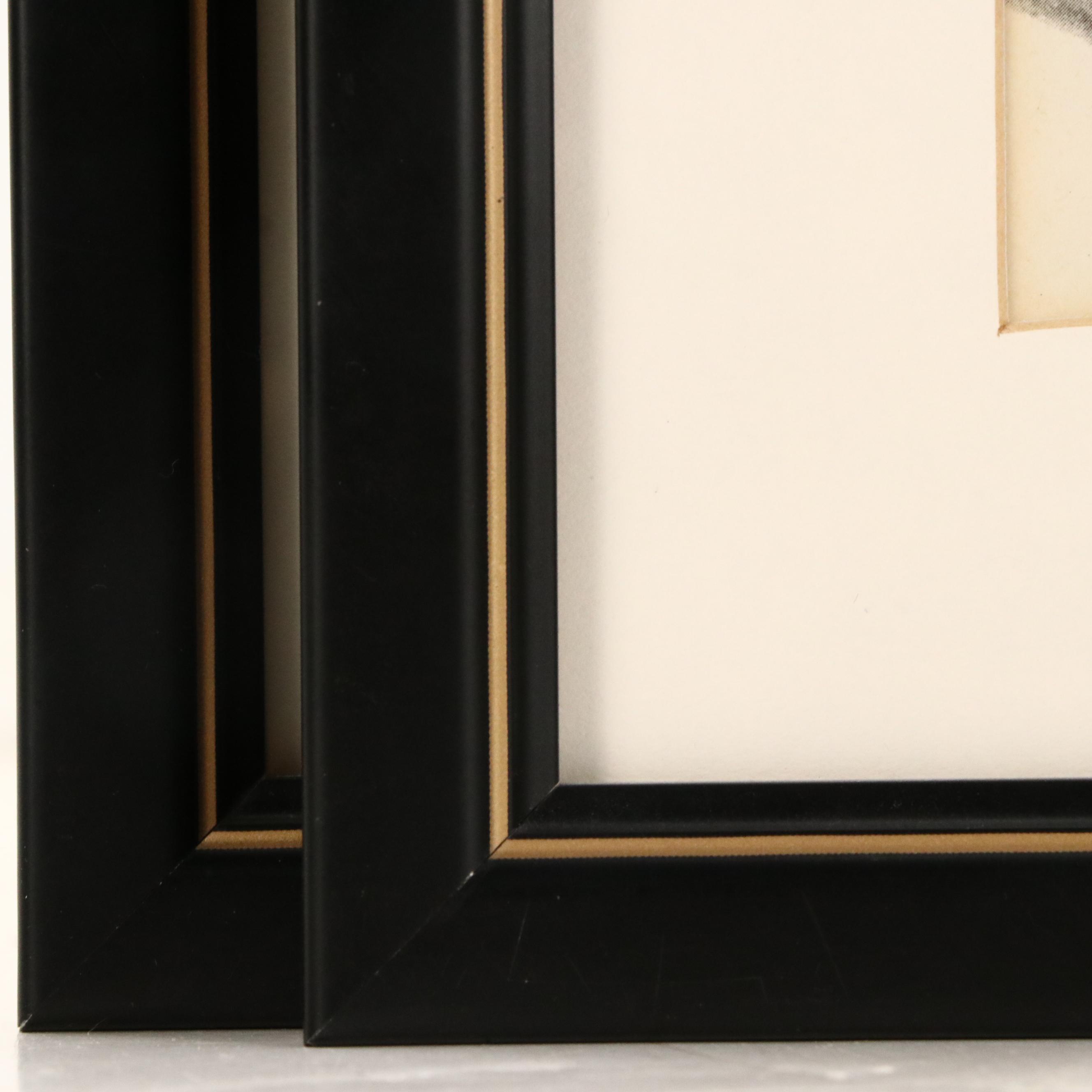 Offset Lithograph and Halftone Illustrations of Bull Terriers, 20th Century