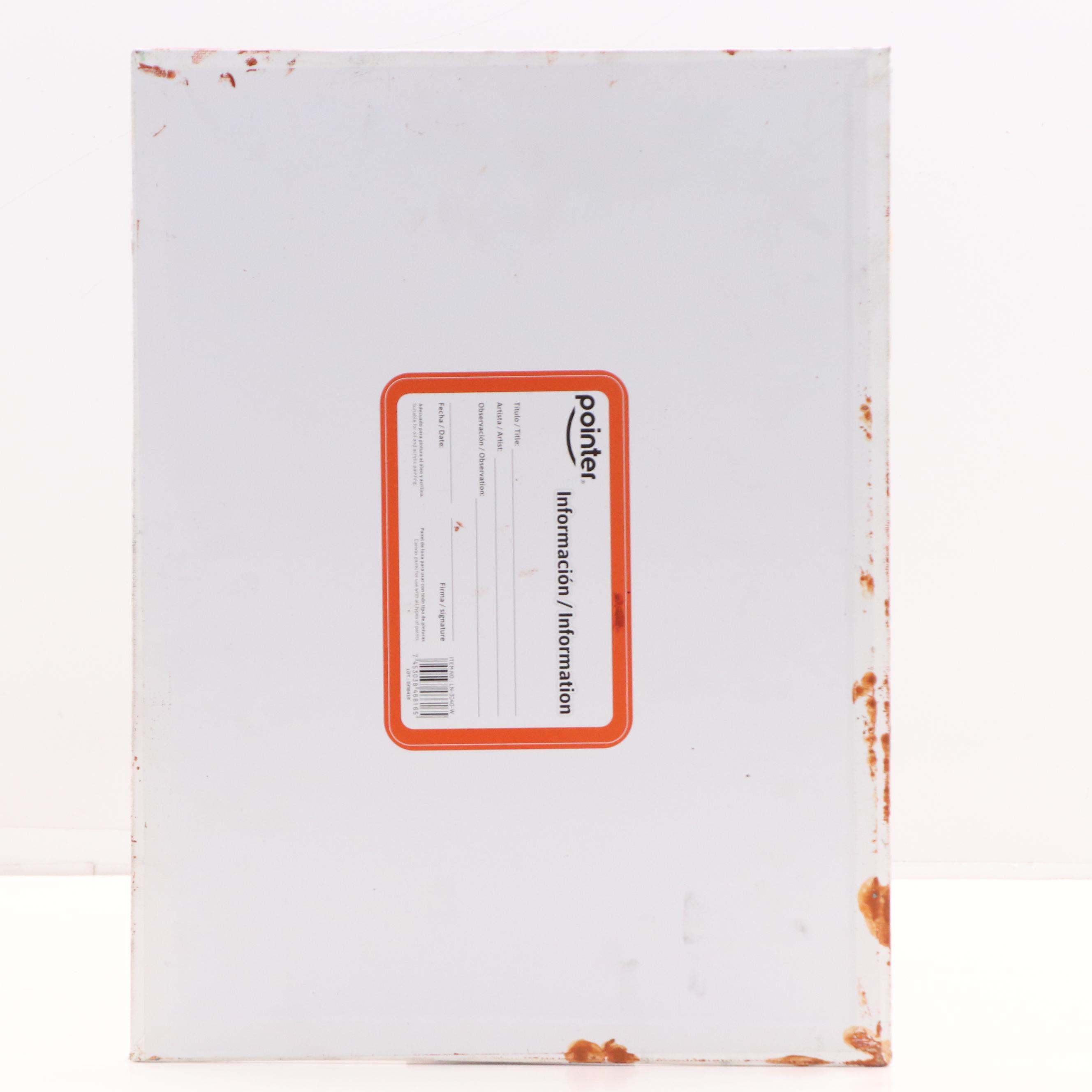 Jeshua Murillo Surrealist Acrylic Portrait, 21st Century