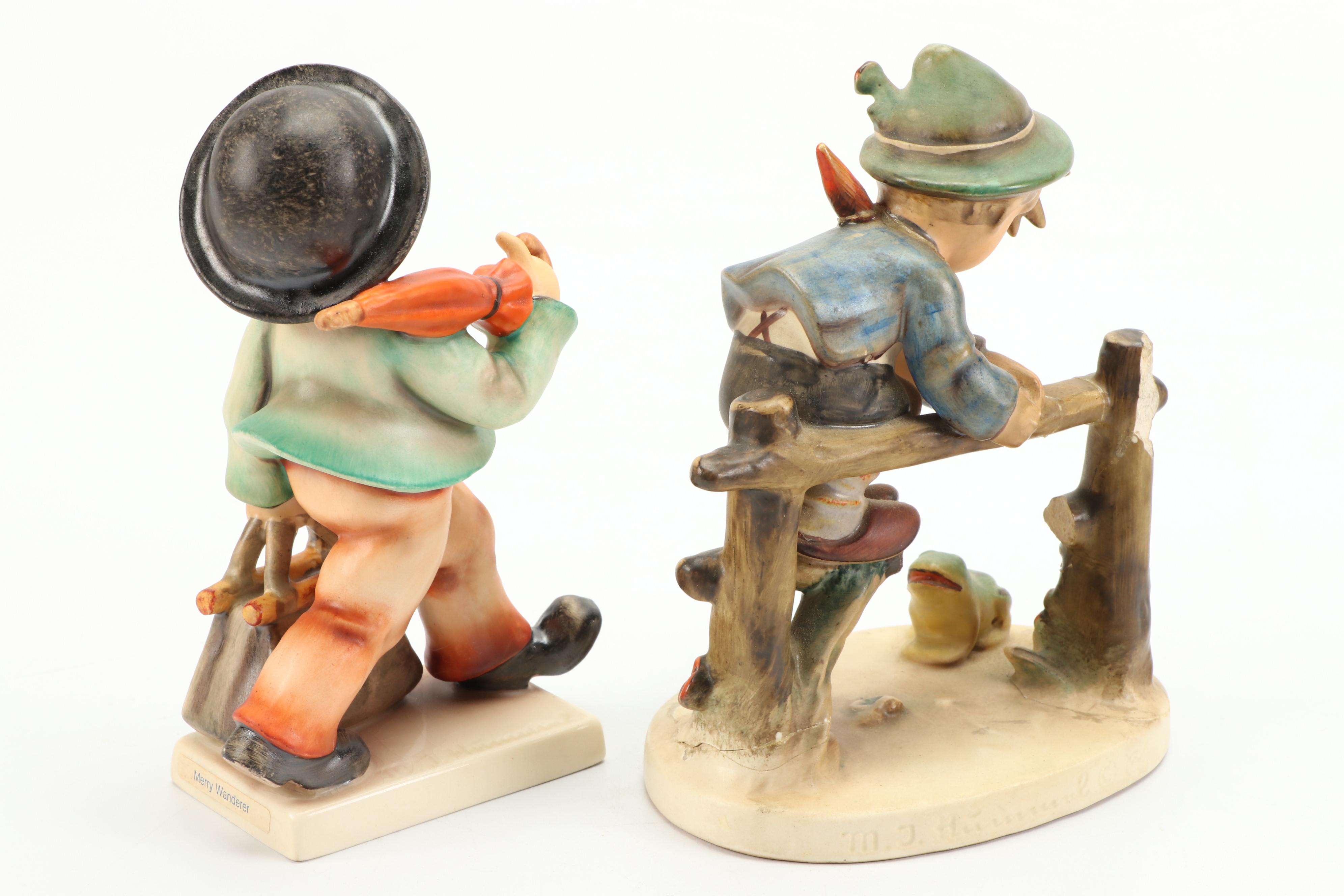 Goebel "Retreat to Safety," "Sensitive Hunter," and More Porcelain Figurines
