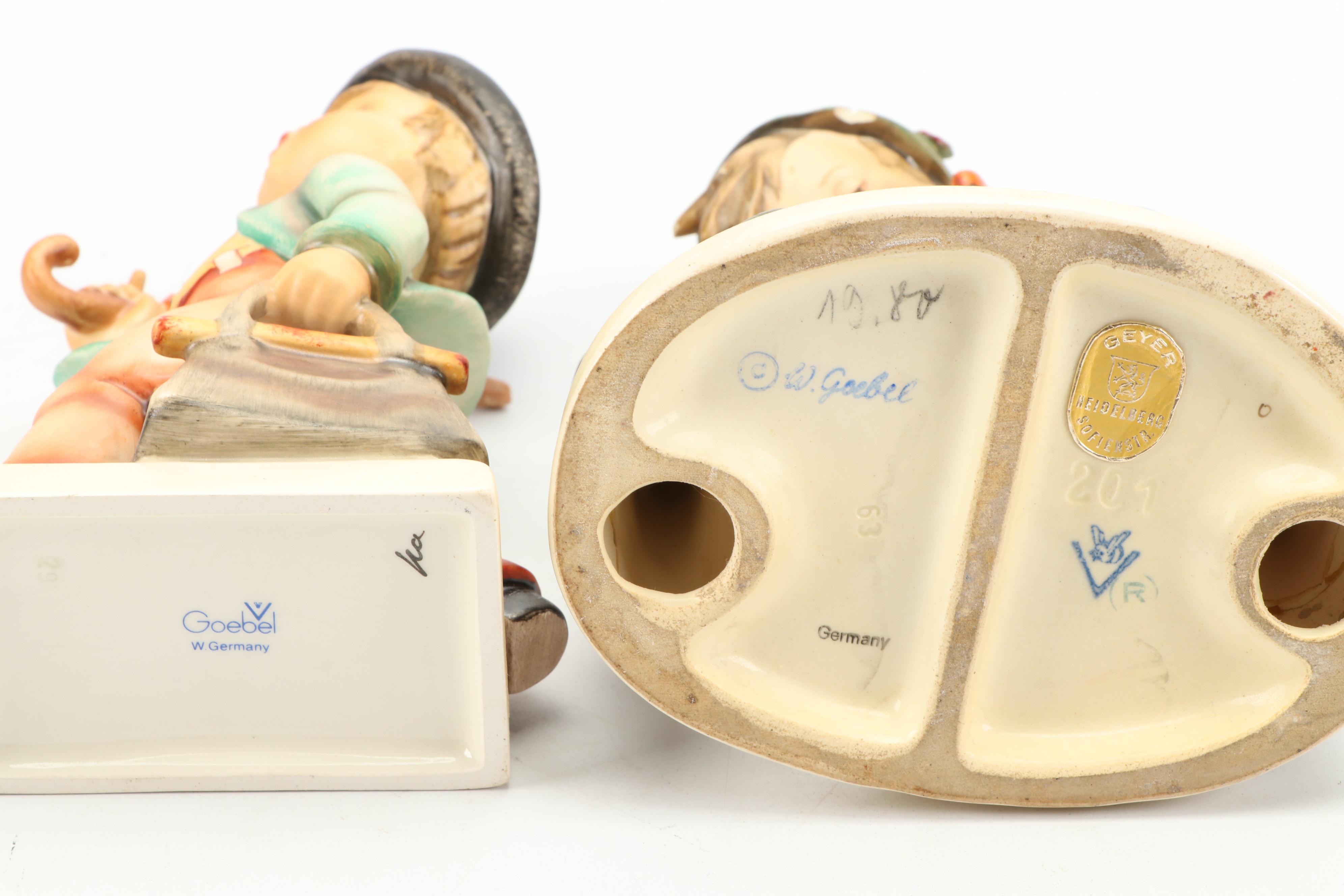 Goebel "Retreat to Safety," "Sensitive Hunter," and More Porcelain Figurines