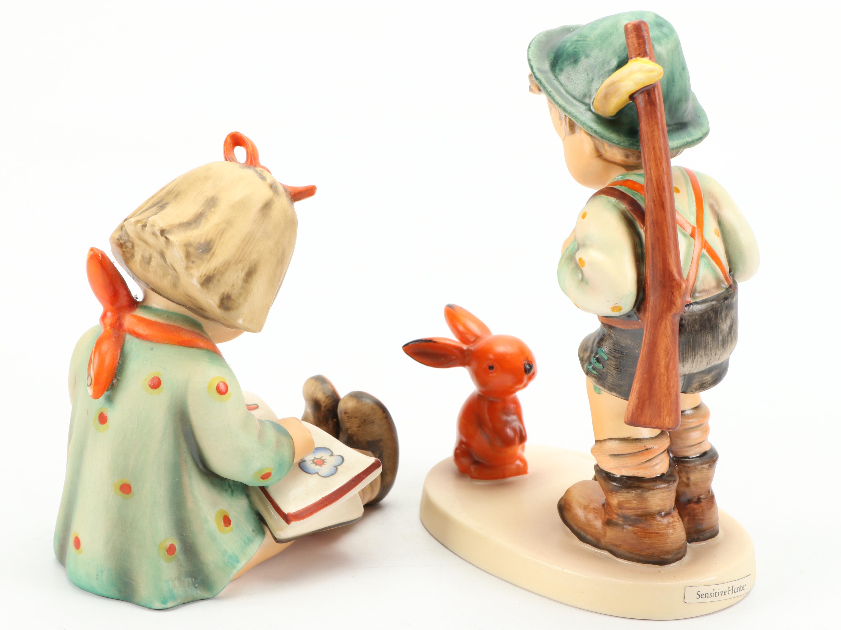 Goebel "Retreat to Safety," "Sensitive Hunter," and More Porcelain Figurines