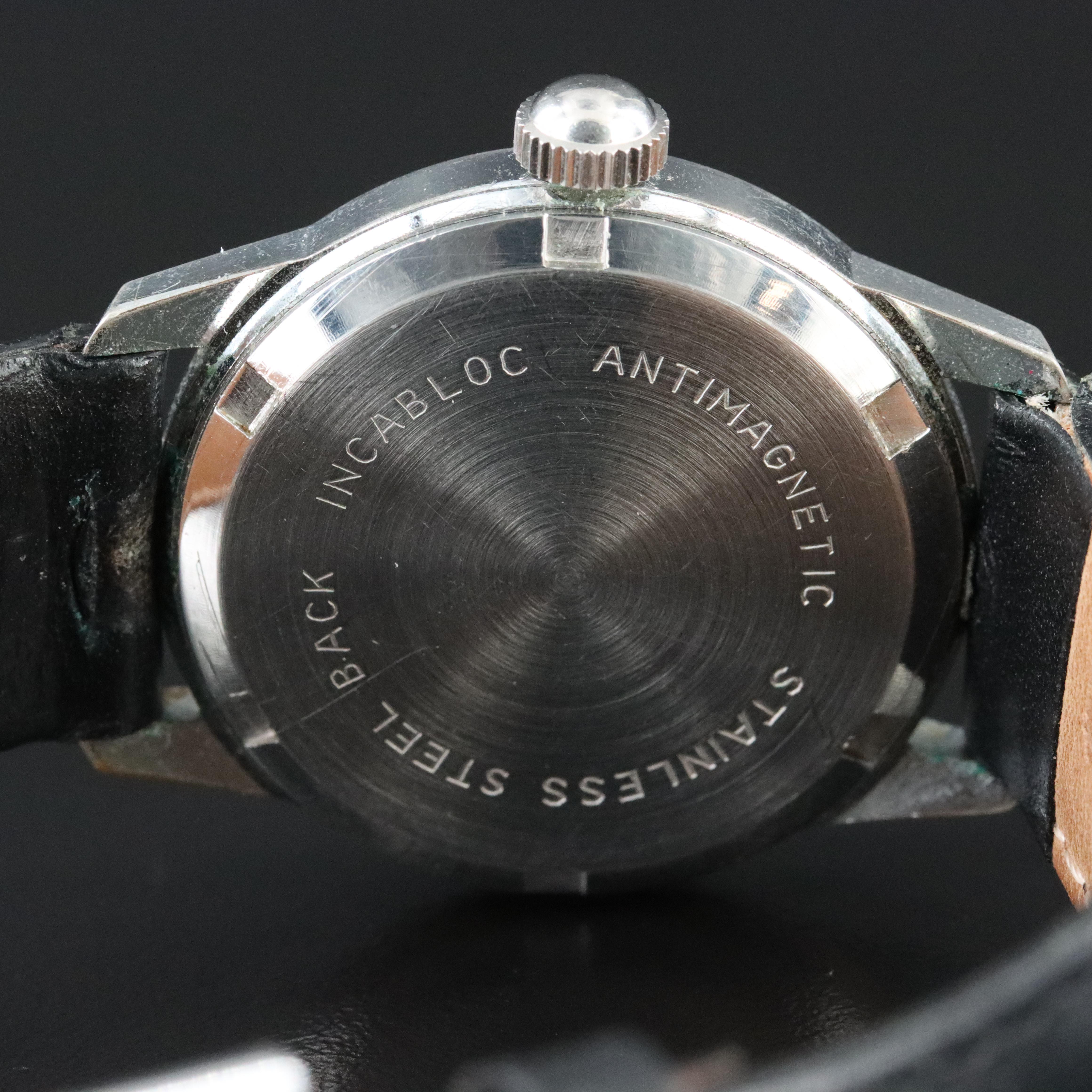 Vintage Hebrew Numeral Watch