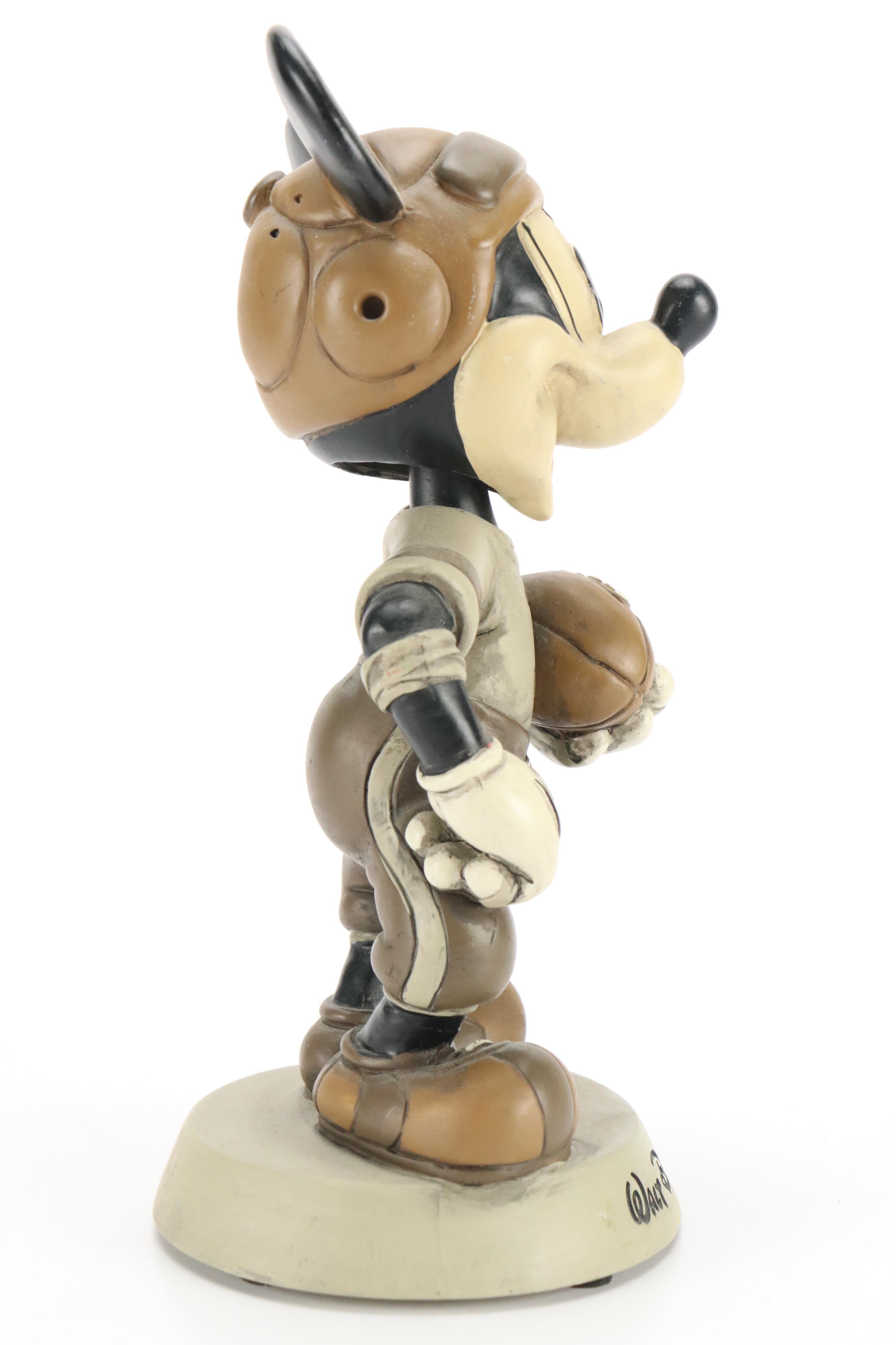 "Delicious Disney Sweet Treats" with Mickey Mouse Football Player Bobblehead