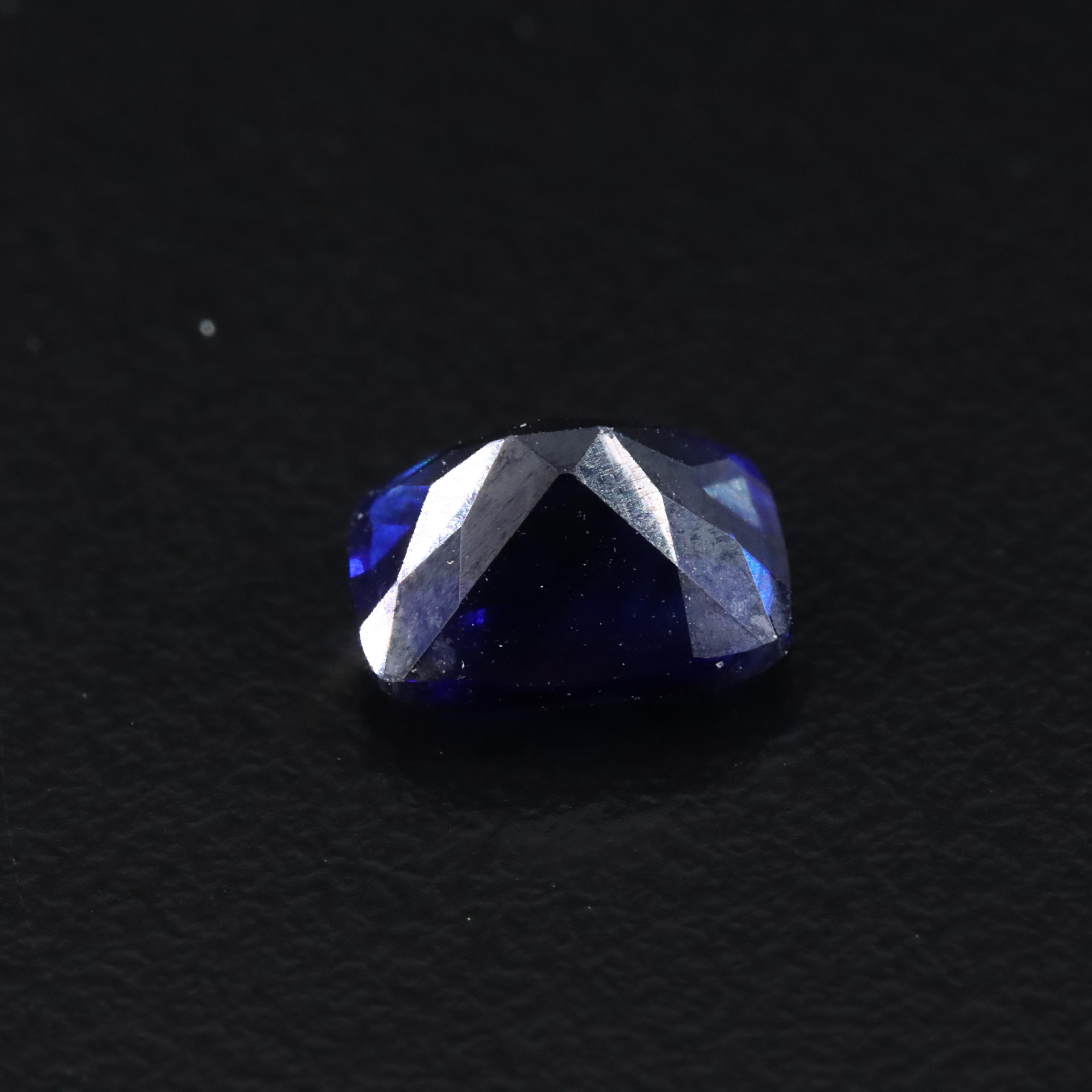 Loose 2.42 CT Lab Grown Sapphire