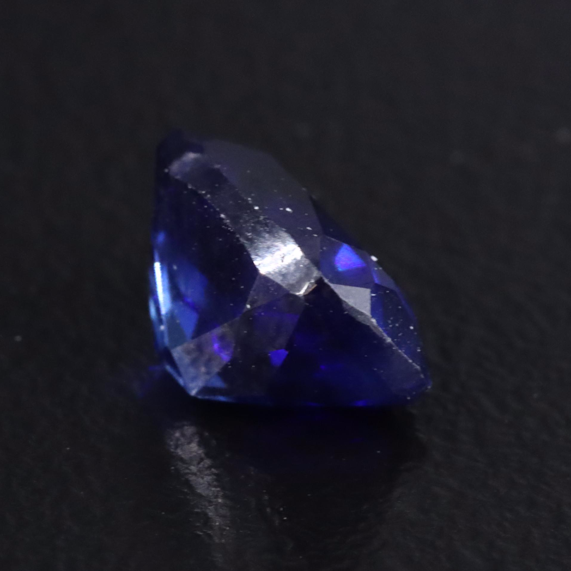 Loose 2.42 CT Lab Grown Sapphire