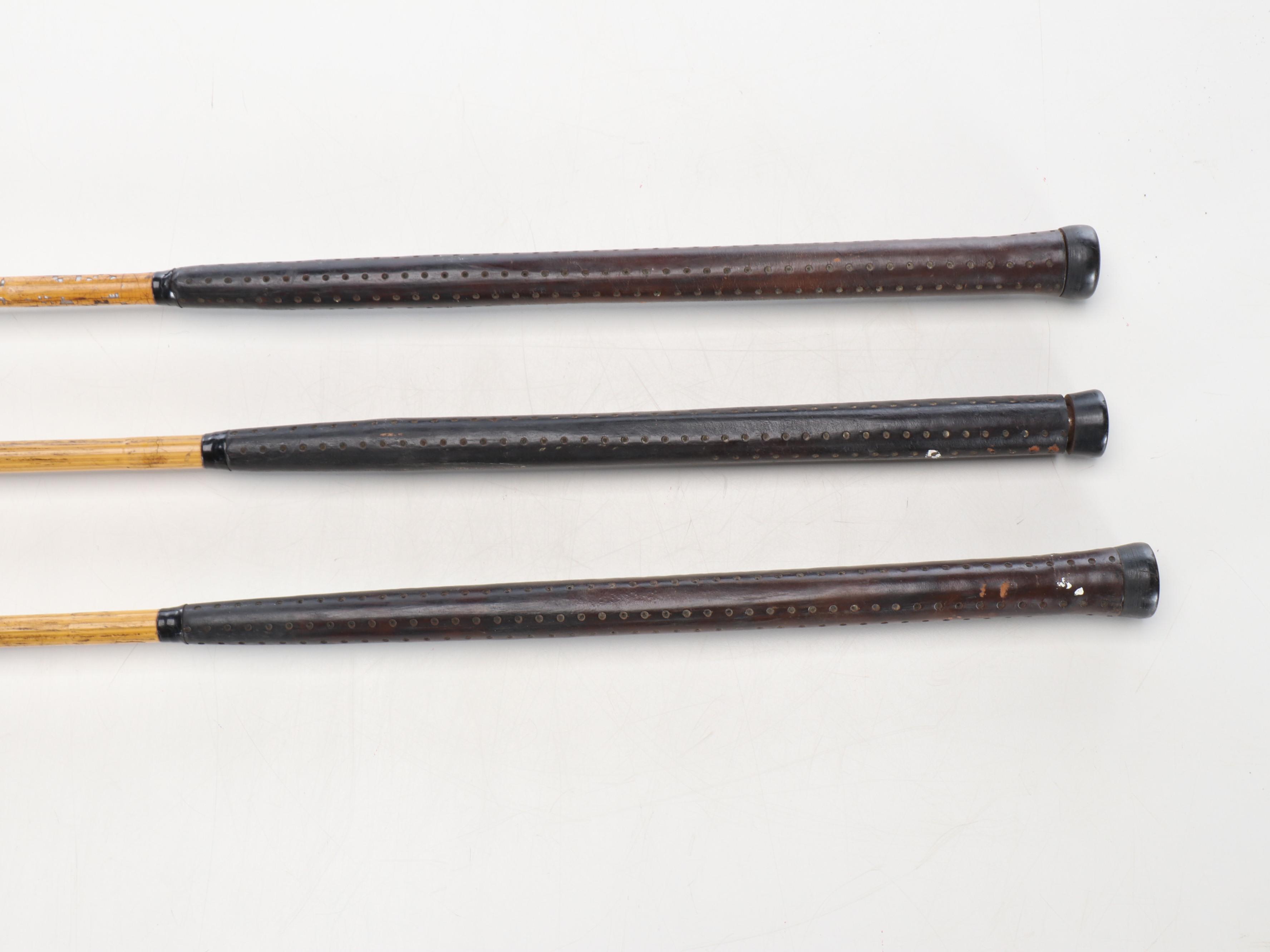 Bobby Jones Double-Sided Portrait, Spalding Autograph Hickory Stick Golf Clubs