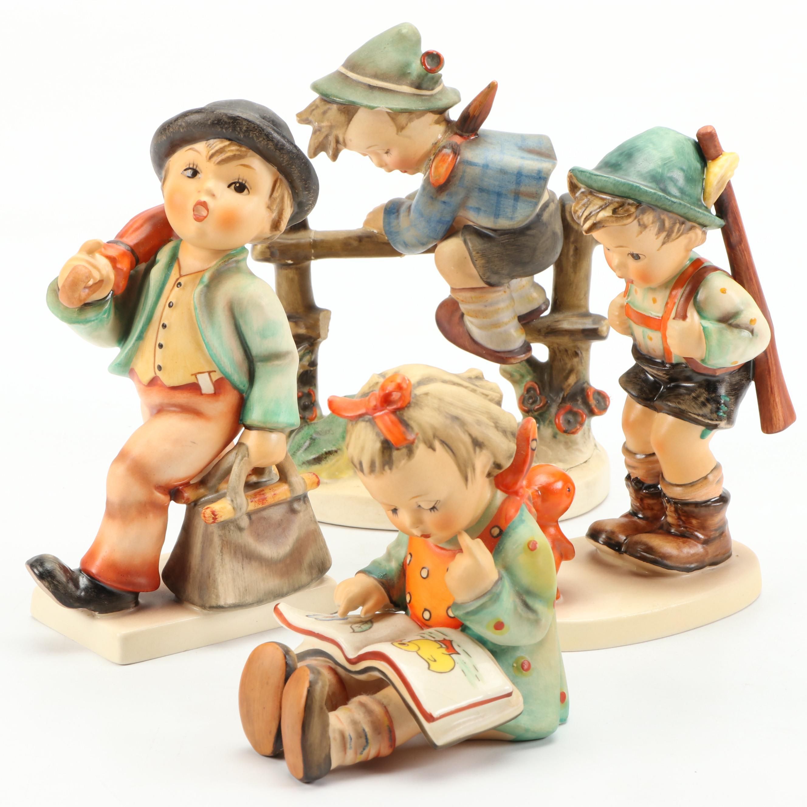 Goebel "Retreat to Safety," "Sensitive Hunter," and More Porcelain Figurines
