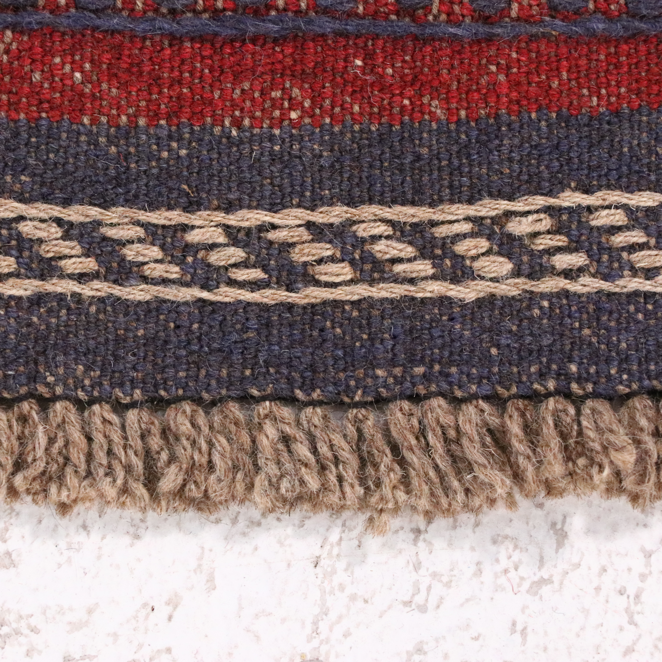 2'2 x 8'5 Handwoven Afghan Mashwani Carpet Runner
