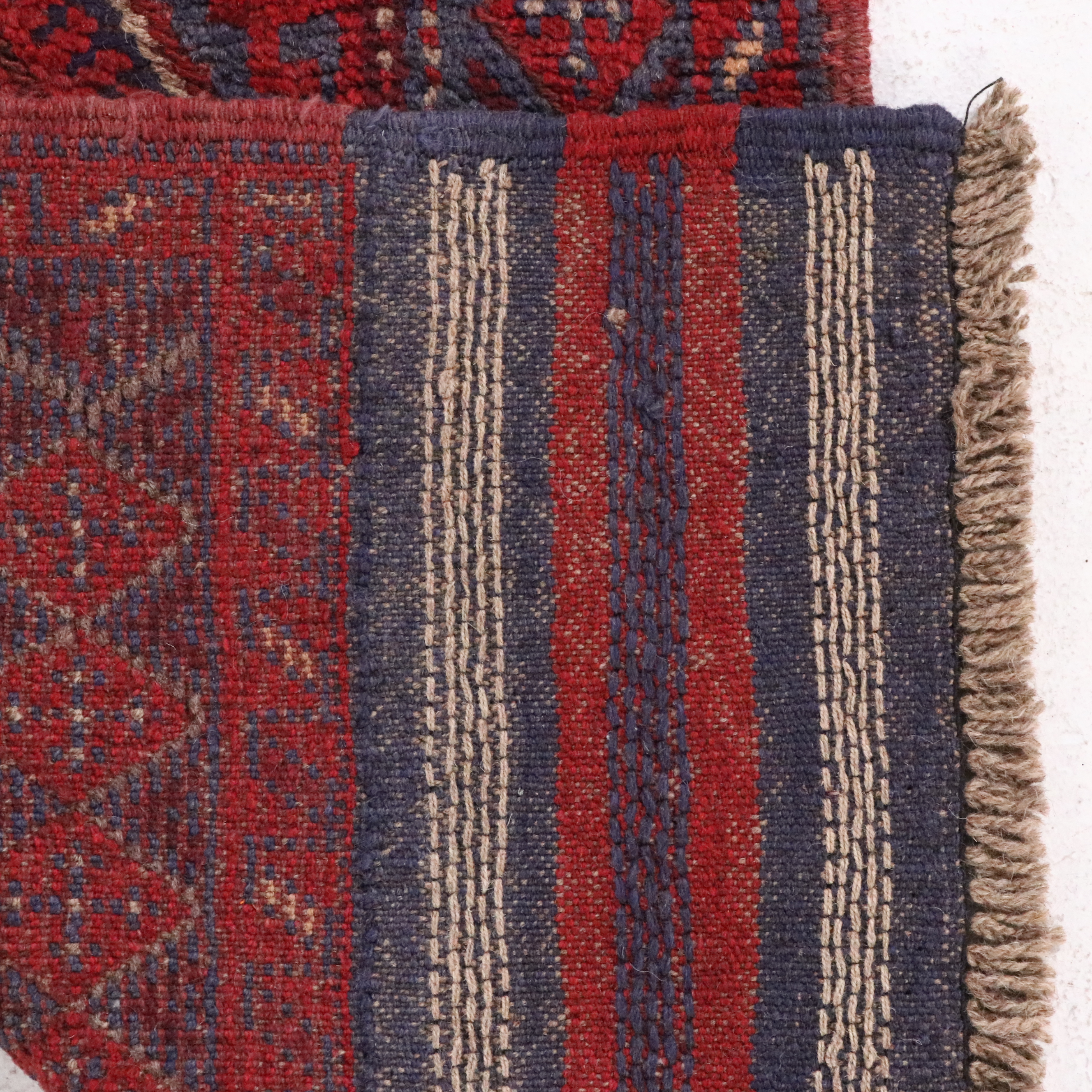 2'2 x 8'5 Handwoven Afghan Mashwani Carpet Runner