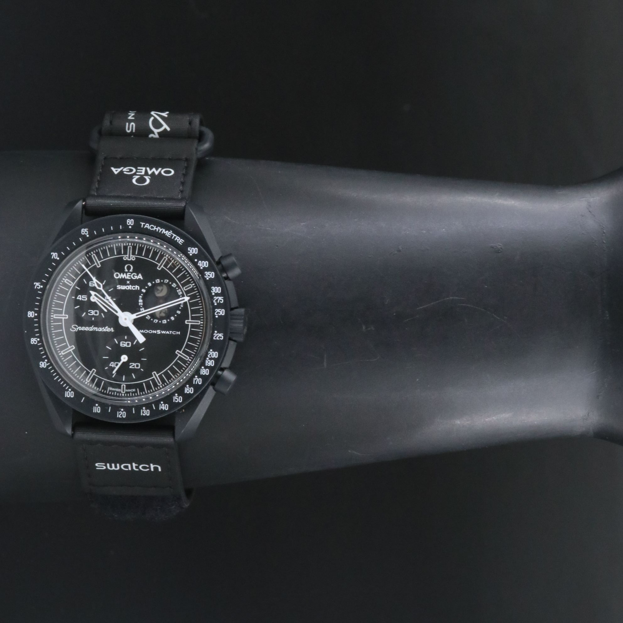 OMEGA X Swatch Moonswatch Mission to the Moonphase - New Moon Watch