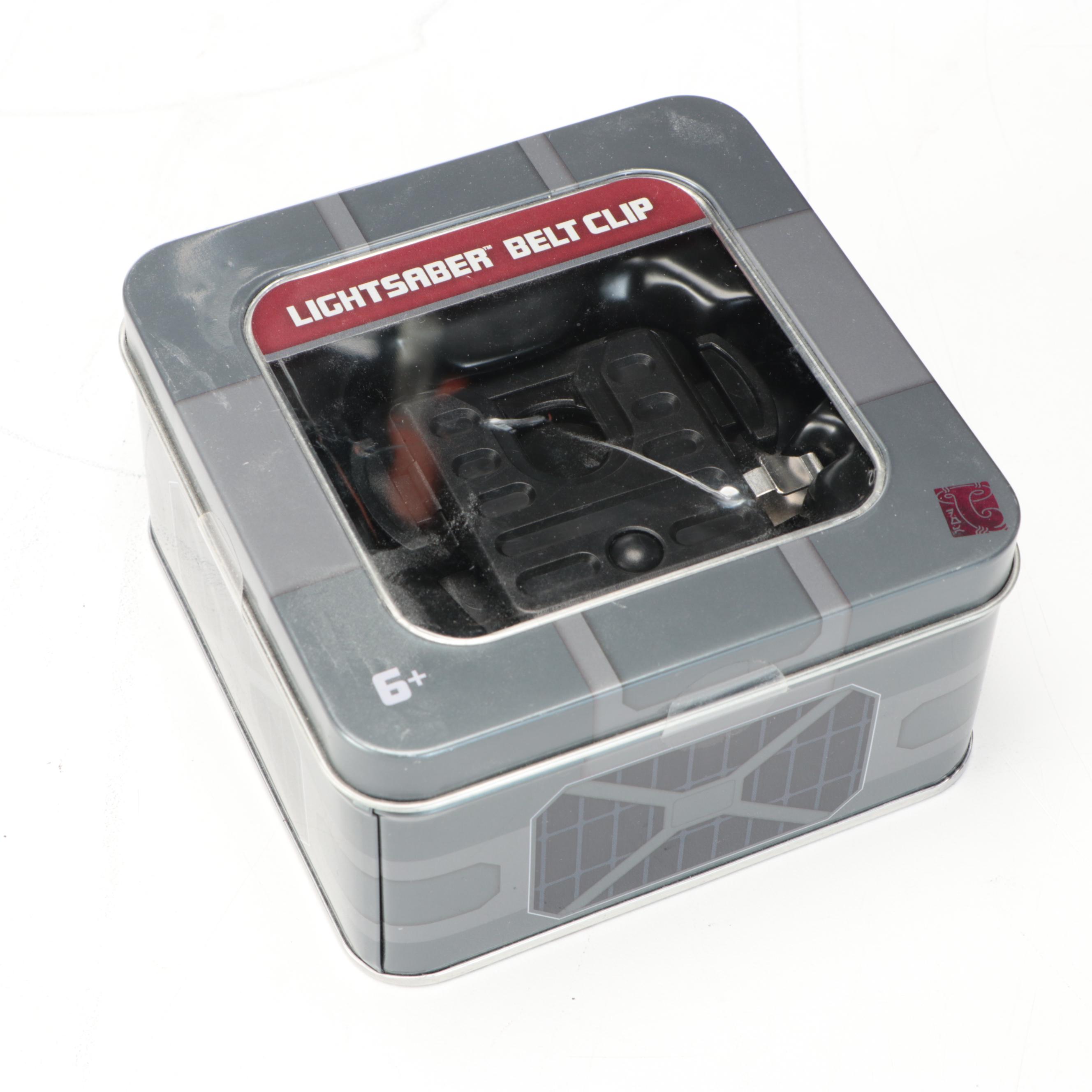 Walt Disney World "Galaxy's Edge" Custom Blue Lightsaber with Accessories