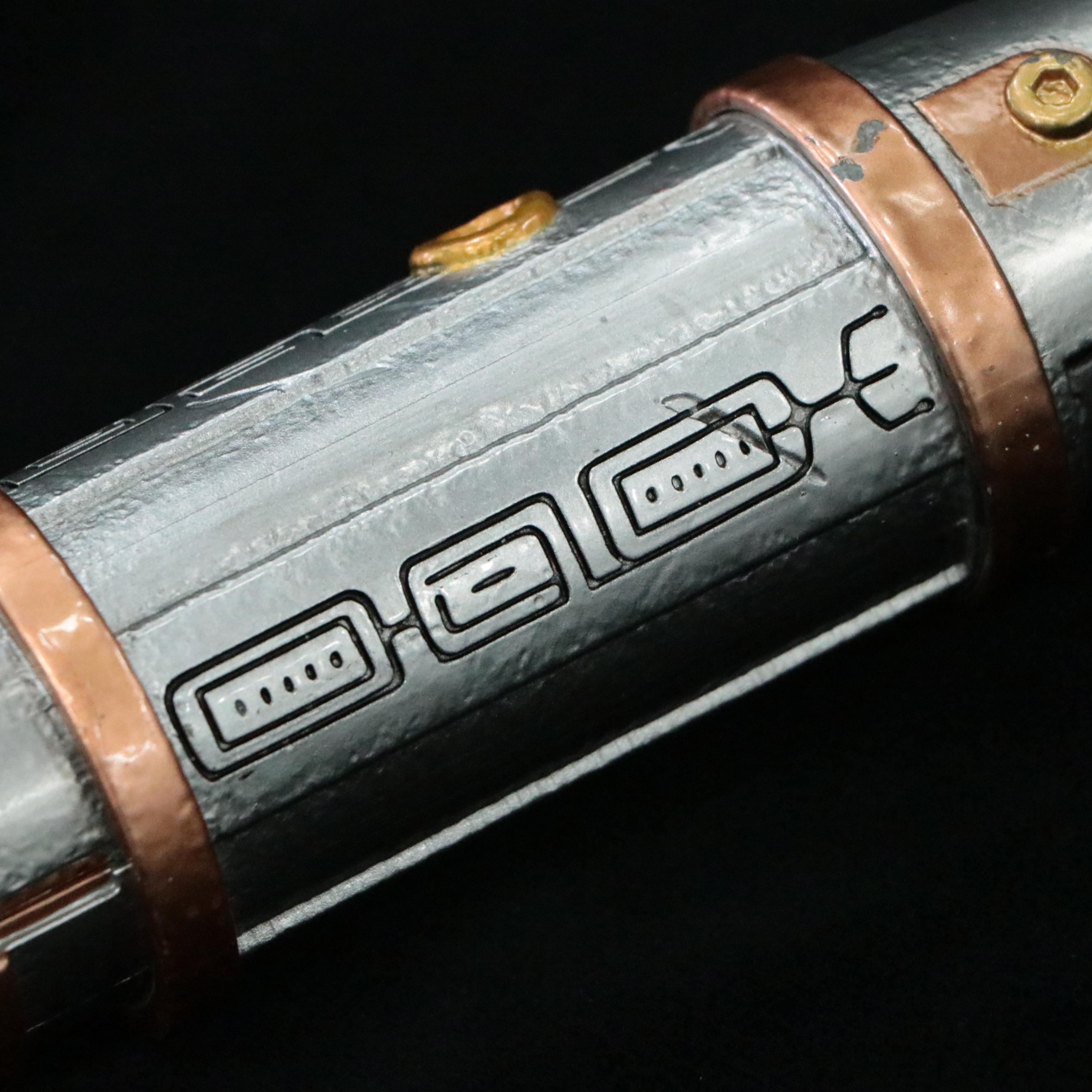 Walt Disney World "Galaxy's Edge" Custom Blue Lightsaber with Accessories