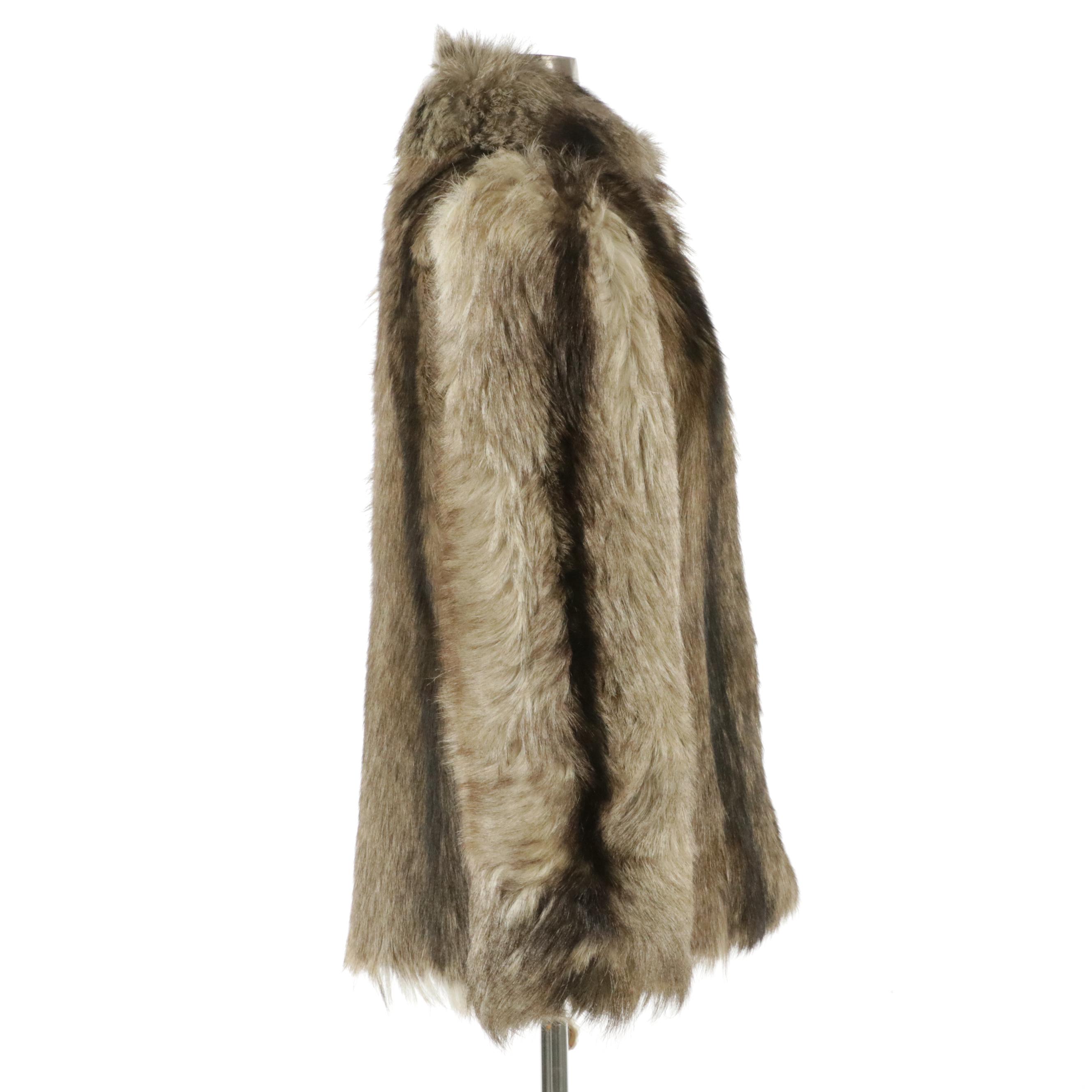 Dyed Goat Fur Jacket from Berman's